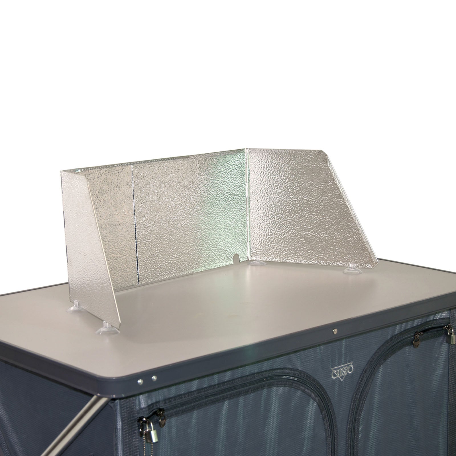 CRESPO Gas Stove Windshield Camping Stove Outdoor Wind Shield Screen Foldable