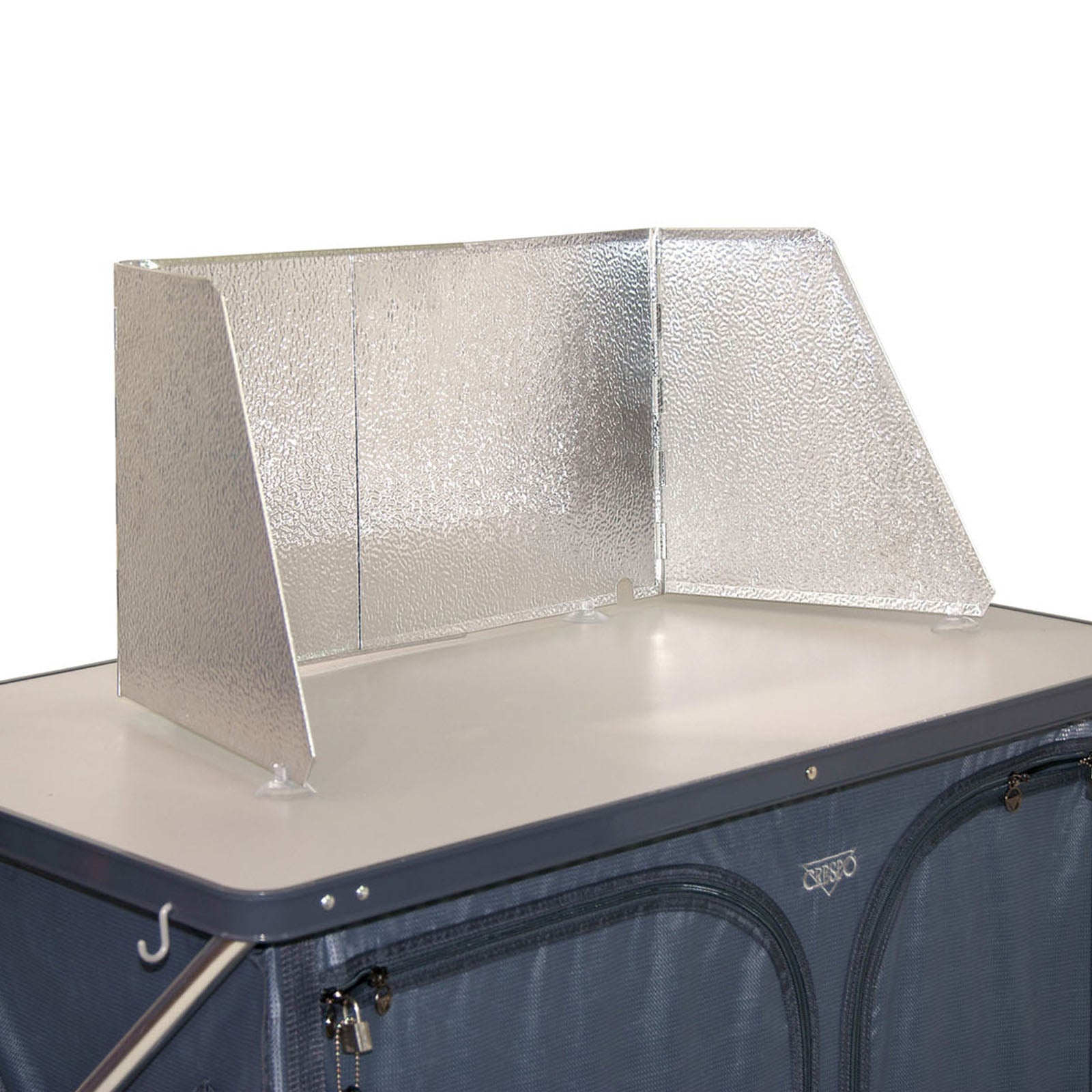 Pare-brise pliable pour réchaud à gaz CRESPO, pour camping, extérieur
