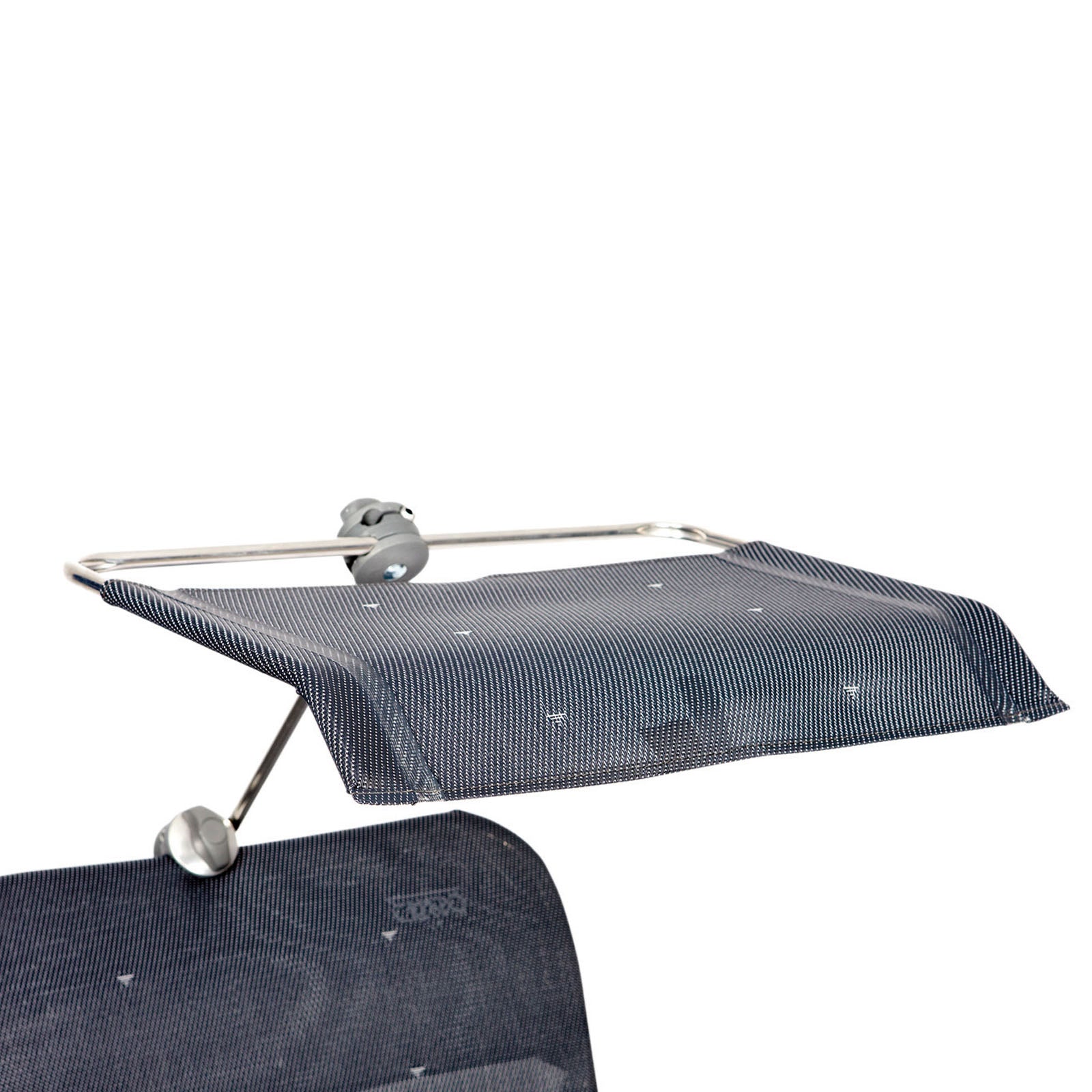 Chaise de camping à auvent CRESPO P199, protection parasol, chaise pliante, chaise de plage