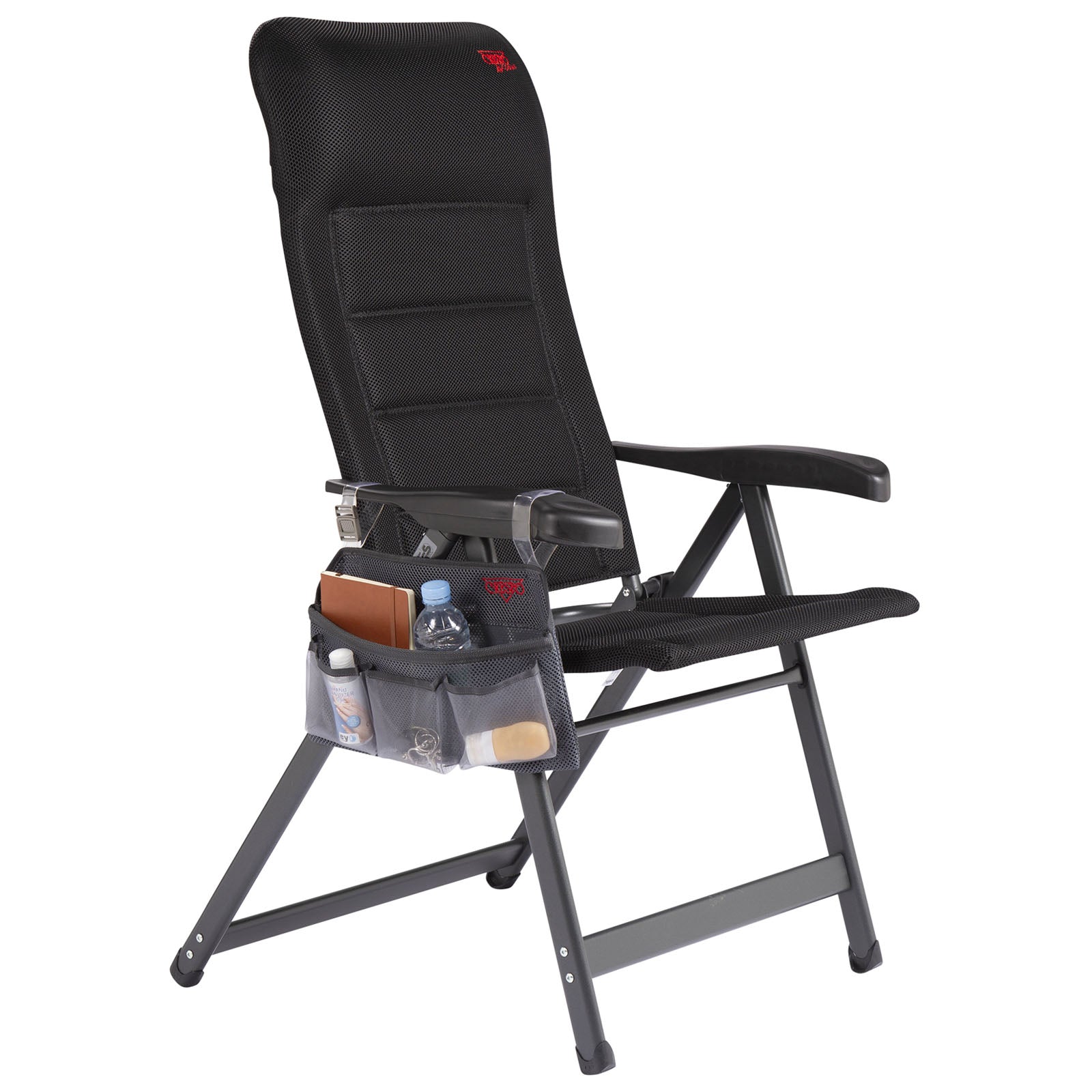 CRESPO Seiten Tasche Hänge Organizer Air Deluxe Liege Stuhl Arm Lehne 4 Fächer