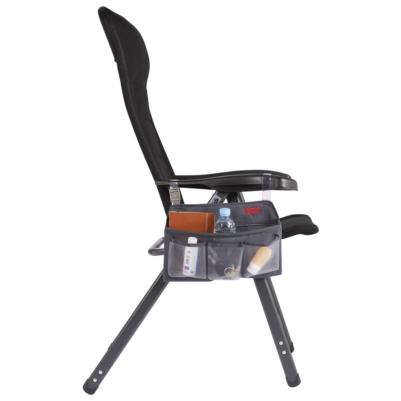 CRESPO Seiten Tasche Hänge Organizer Air Deluxe Liege Stuhl Arm Lehne 4 Fächer