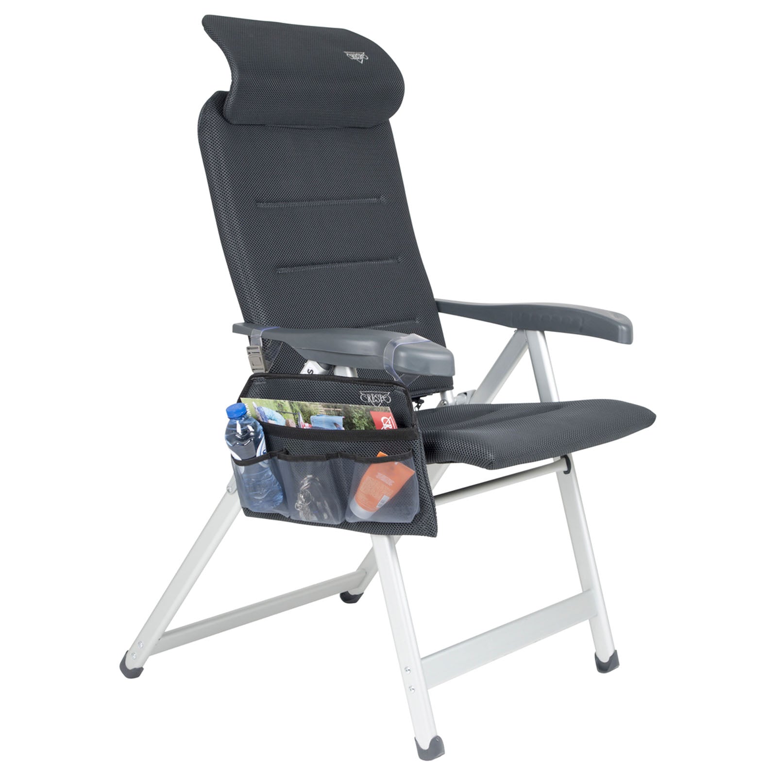 CRESPO Seiten Tasche Hänge Organizer Liege Stuhl Arm Lehne Aufbewahrung 4 Fächer