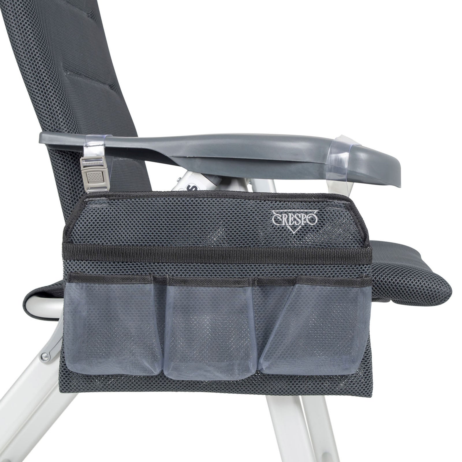CRESPO Seiten Tasche Hänge Organizer Liege Stuhl Arm Lehne Aufbewahrung 4 Fächer