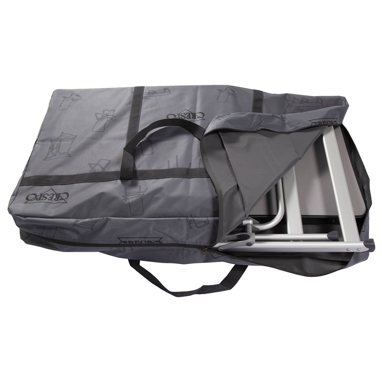CRESPO Universal Camping Klapp Tisch Stuhl Pack Tasche Aufbewahrung Schutz Hülle