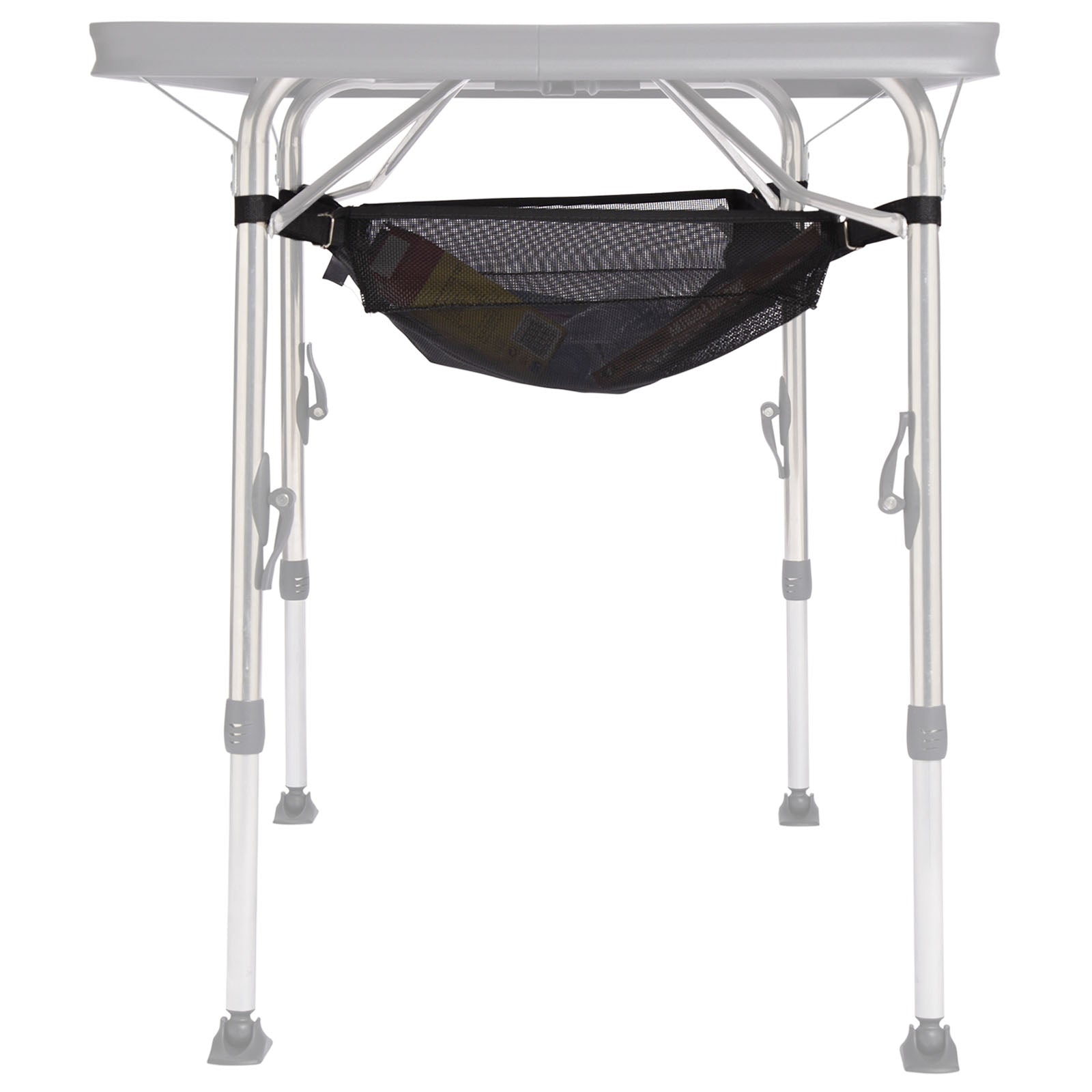 CRESPO Storage Net XL Universal Camping Table Top Storage Net Organizer