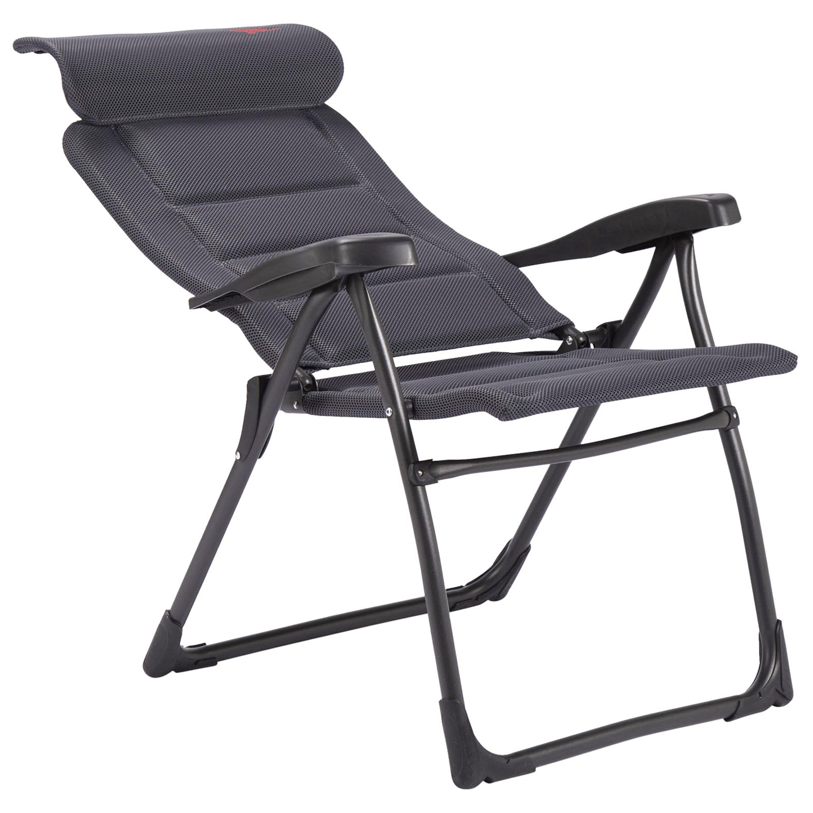 CRESPO Campingstuhl Liege Stuhl AP215 AirDeluxe Compact Klappstuhl Faltstuhl Alu