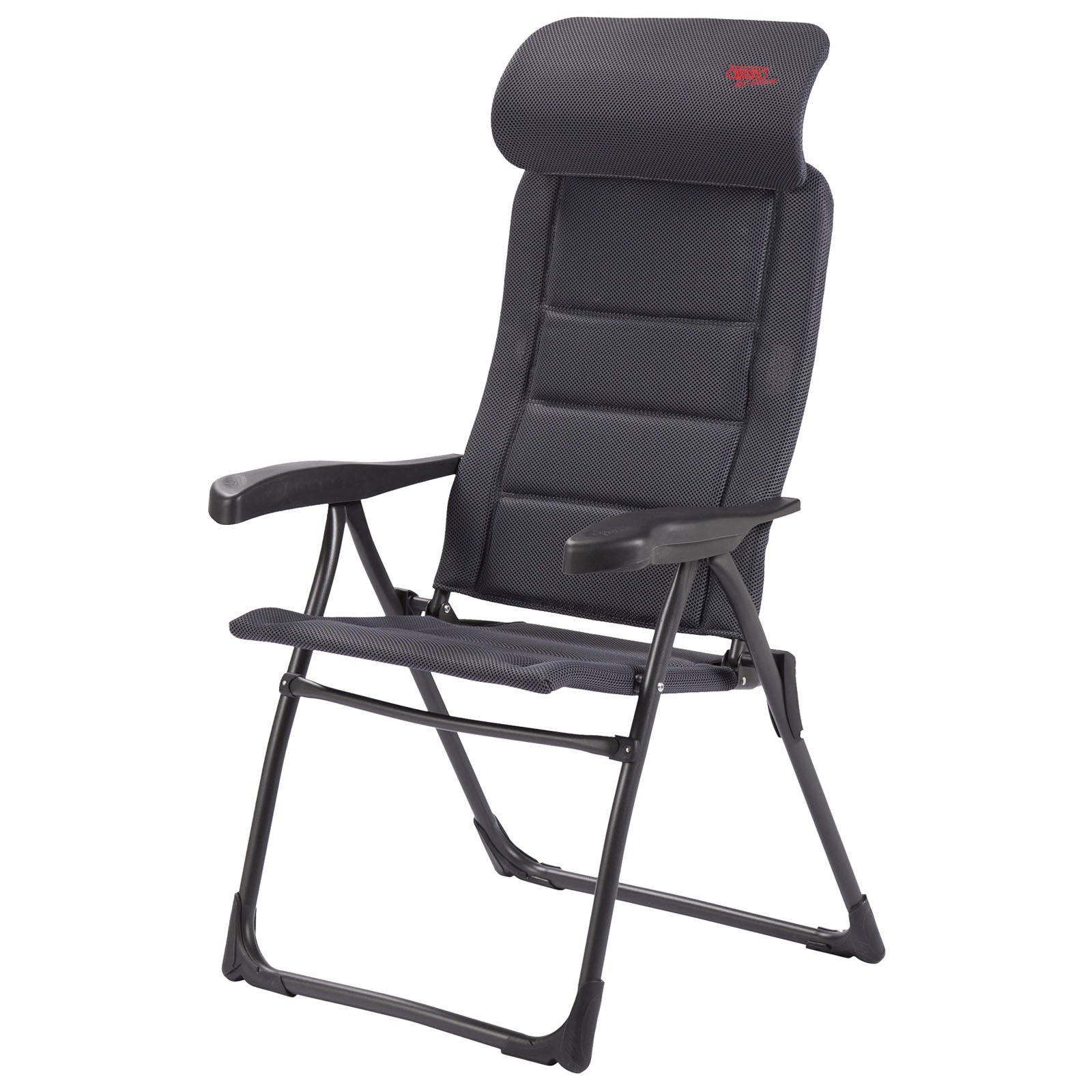 CRESPO campingstoel, ligstoel AP215 AirDeluxe Compact klapstoel, opvouwbare stoel van aluminium