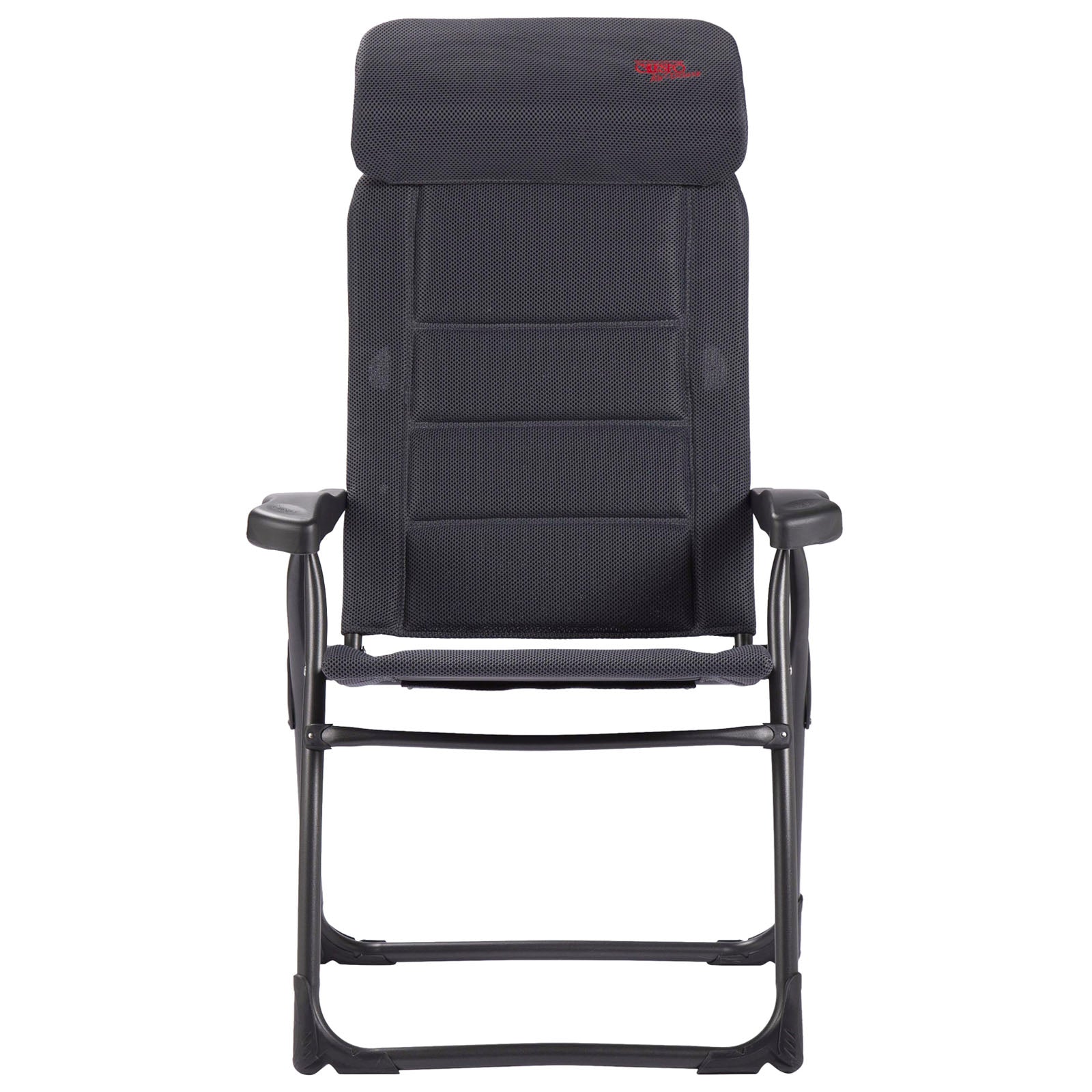 CRESPO Campingstuhl Liege Stuhl AP215 AirDeluxe Compact Klappstuhl Faltstuhl Alu