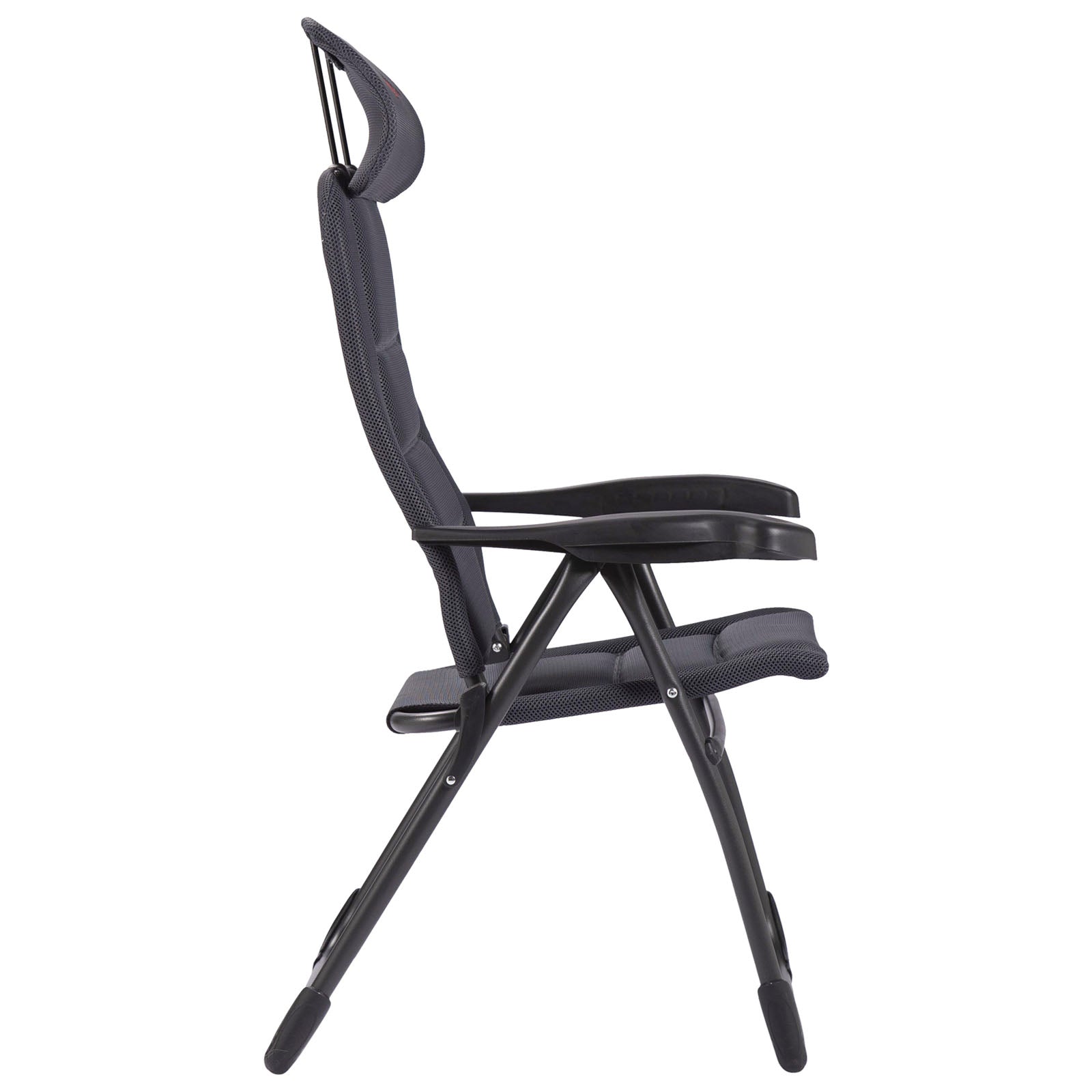 CRESPO campingstoel, ligstoel AP215 AirDeluxe Compact klapstoel, opvouwbare stoel van aluminium