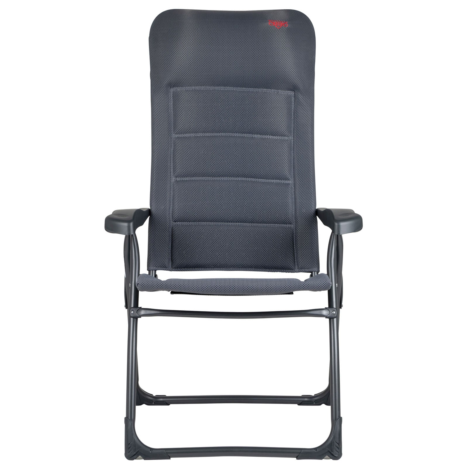 Chaise de jardin CRESPO AP 215 Air Deluxe Chaise longue de camping pliante en aluminium 110 kg