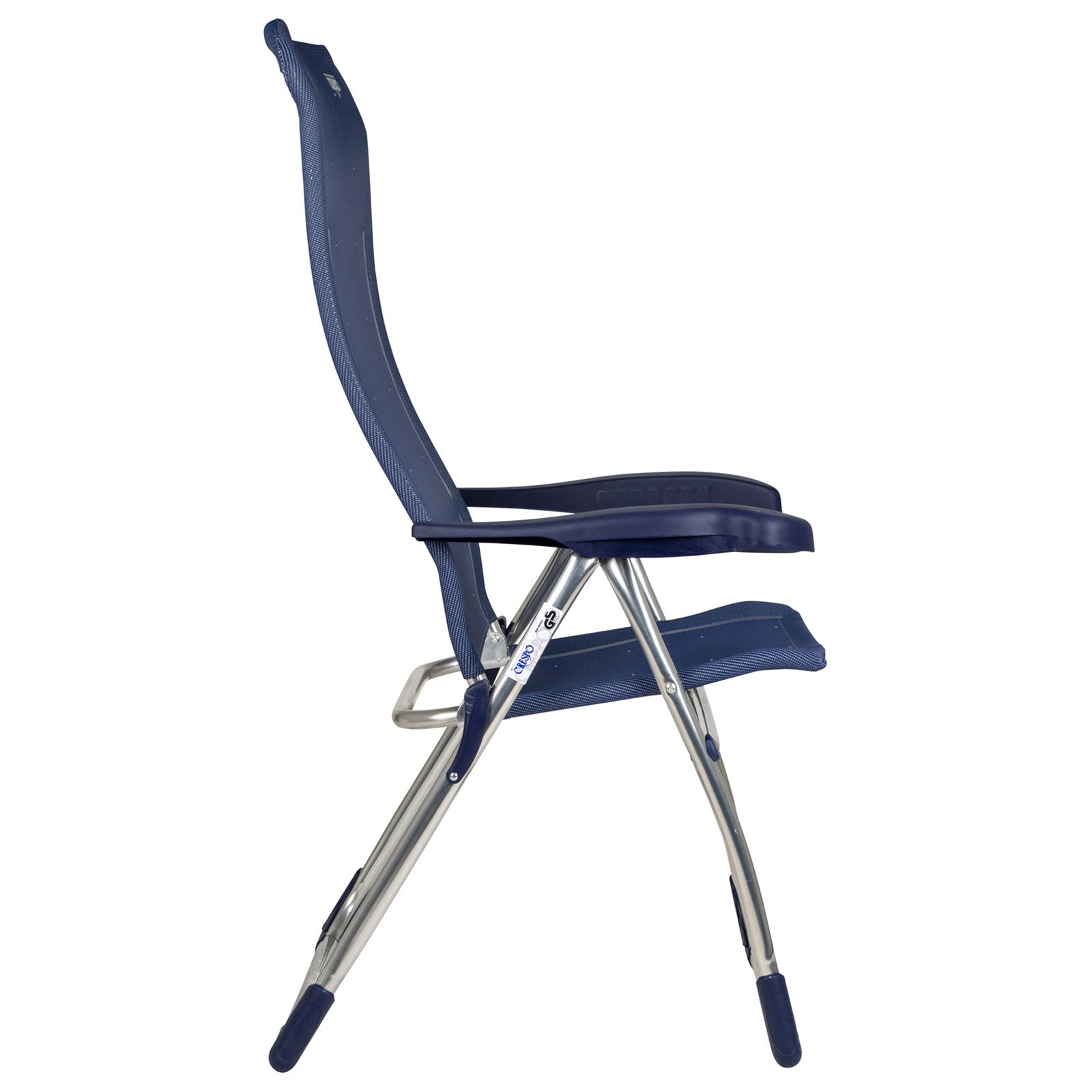 Chaise de camping CRESPO AL 215 Chaise longue de jardin Chaise pliante Pliable Aluminium 110 kg