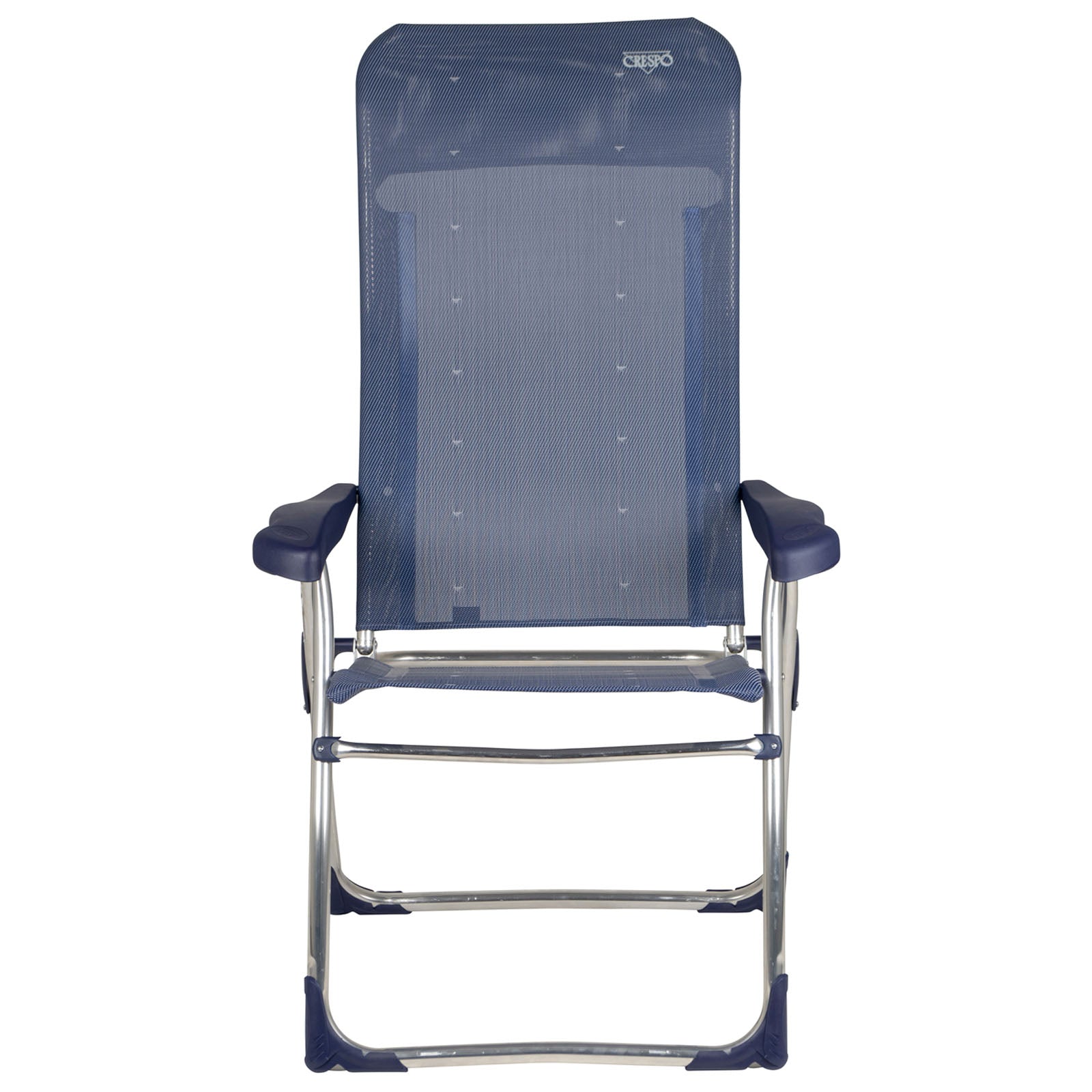 CRESPO Camping Chair AL 215 Garden Lounger Chair Folding Chair Foldable Aluminium 110 kg