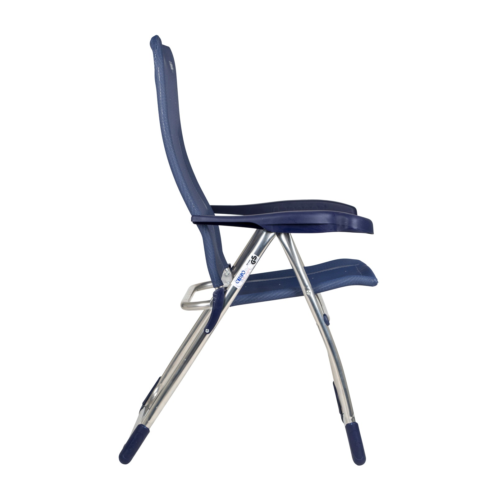 Chaise de camping CRESPO AL 212 Chaise longue de jardin Chaise pliante Pliable Aluminium 110 kg