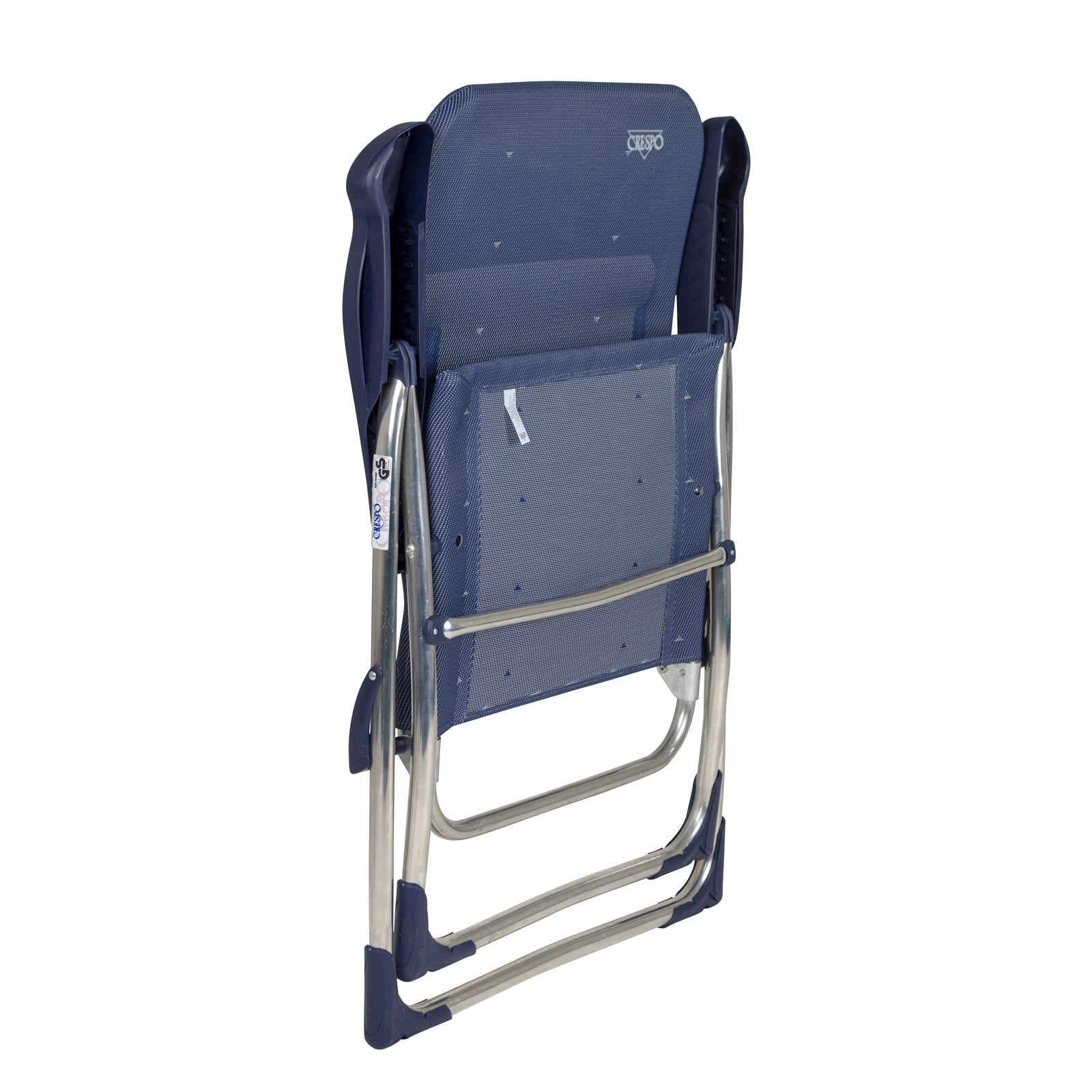 Chaise de camping CRESPO AL 212 Chaise longue de jardin Chaise pliante Pliable Aluminium 110 kg