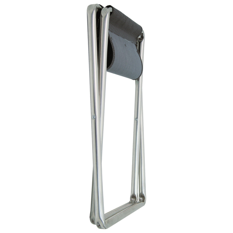 CRESPO Mini Tabouret Pliant AL302 Tabouret Pliant de Camping Tabouret de Pêche Siège Repose-pieds Aluminium