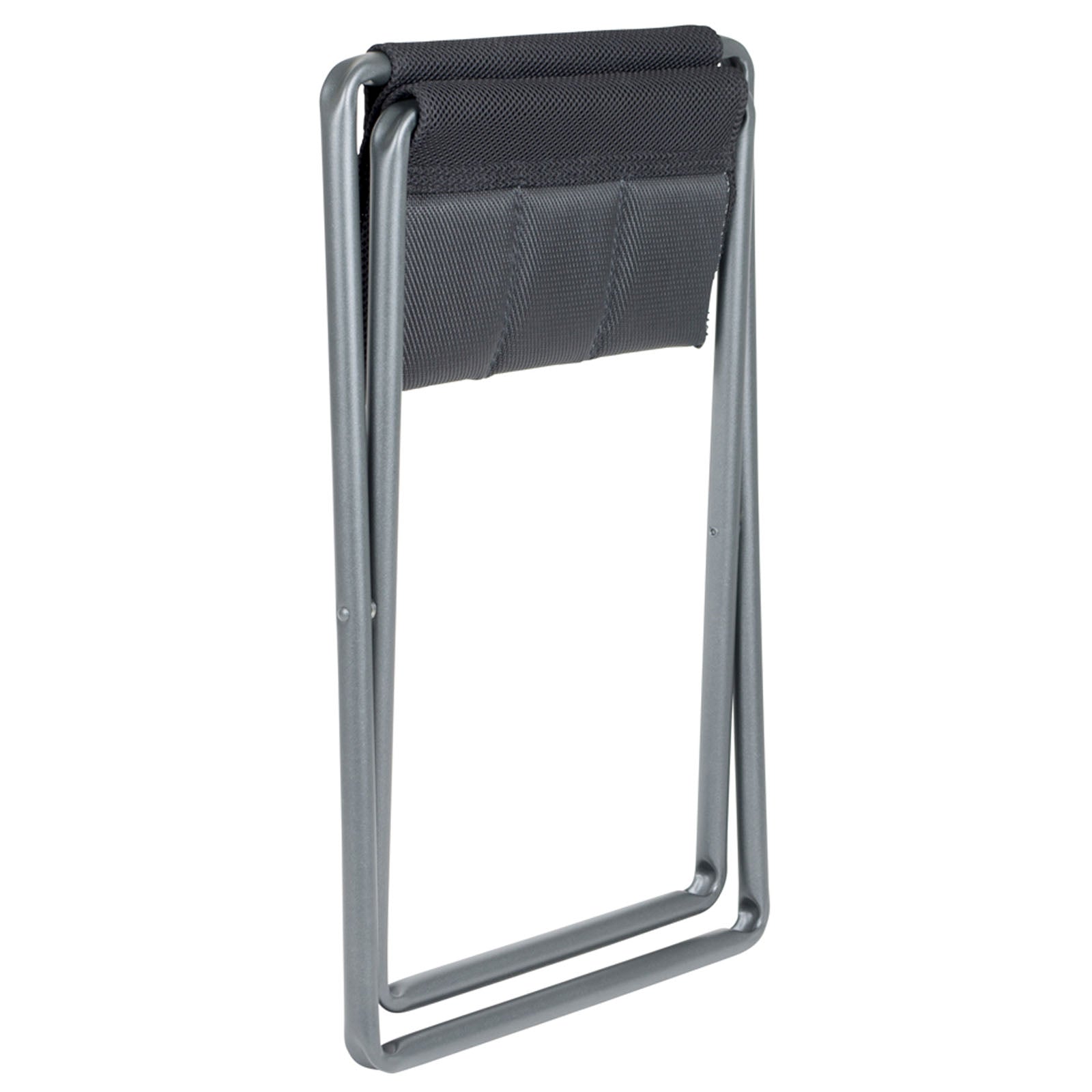 CRESPO Falthocker AL 302 Air Deluxe Camping Klapphocker Angel Hocker Polster Alu