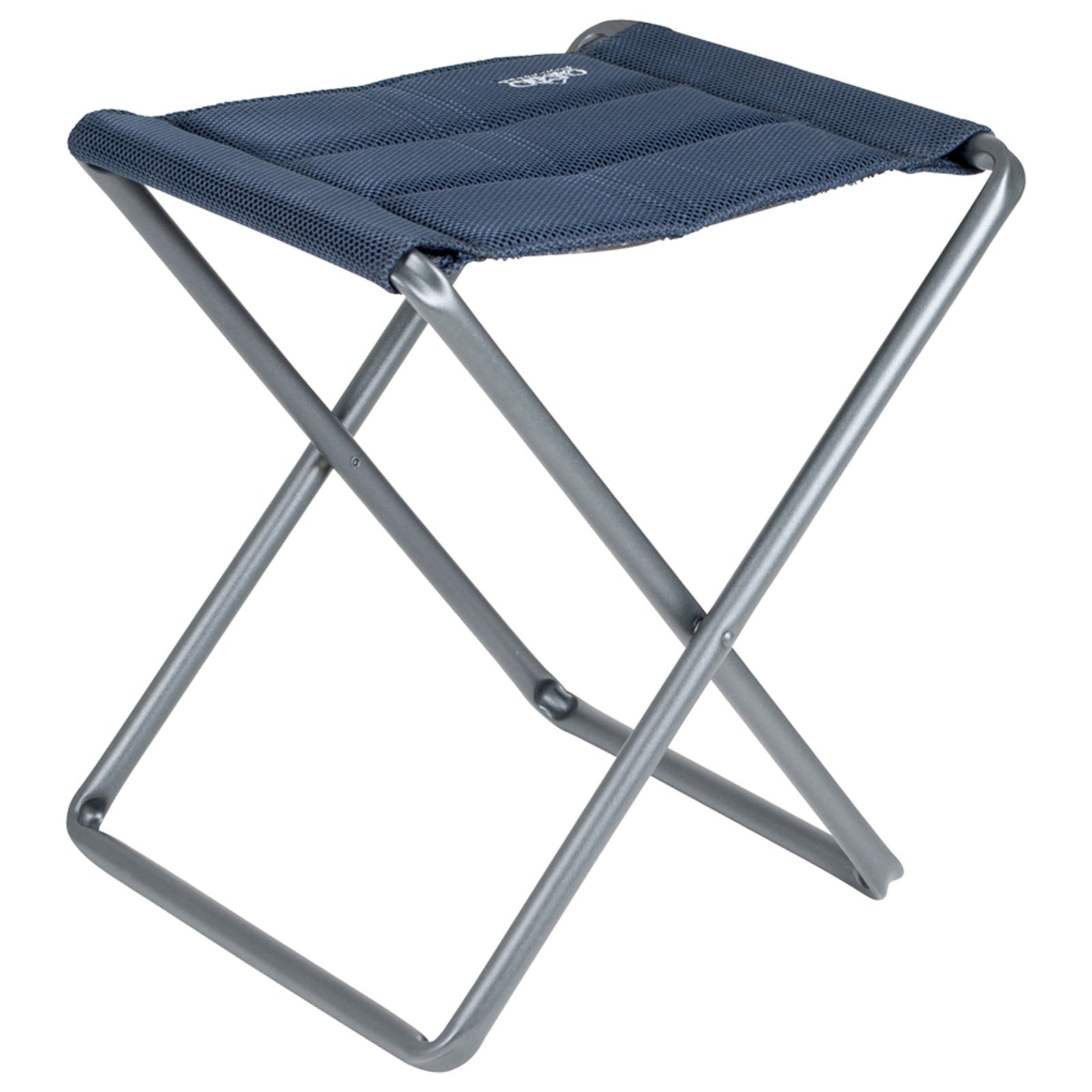 CRESPO Falthocker AL 302 Air Deluxe Camping Klapphocker Angel Hocker Polster Alu