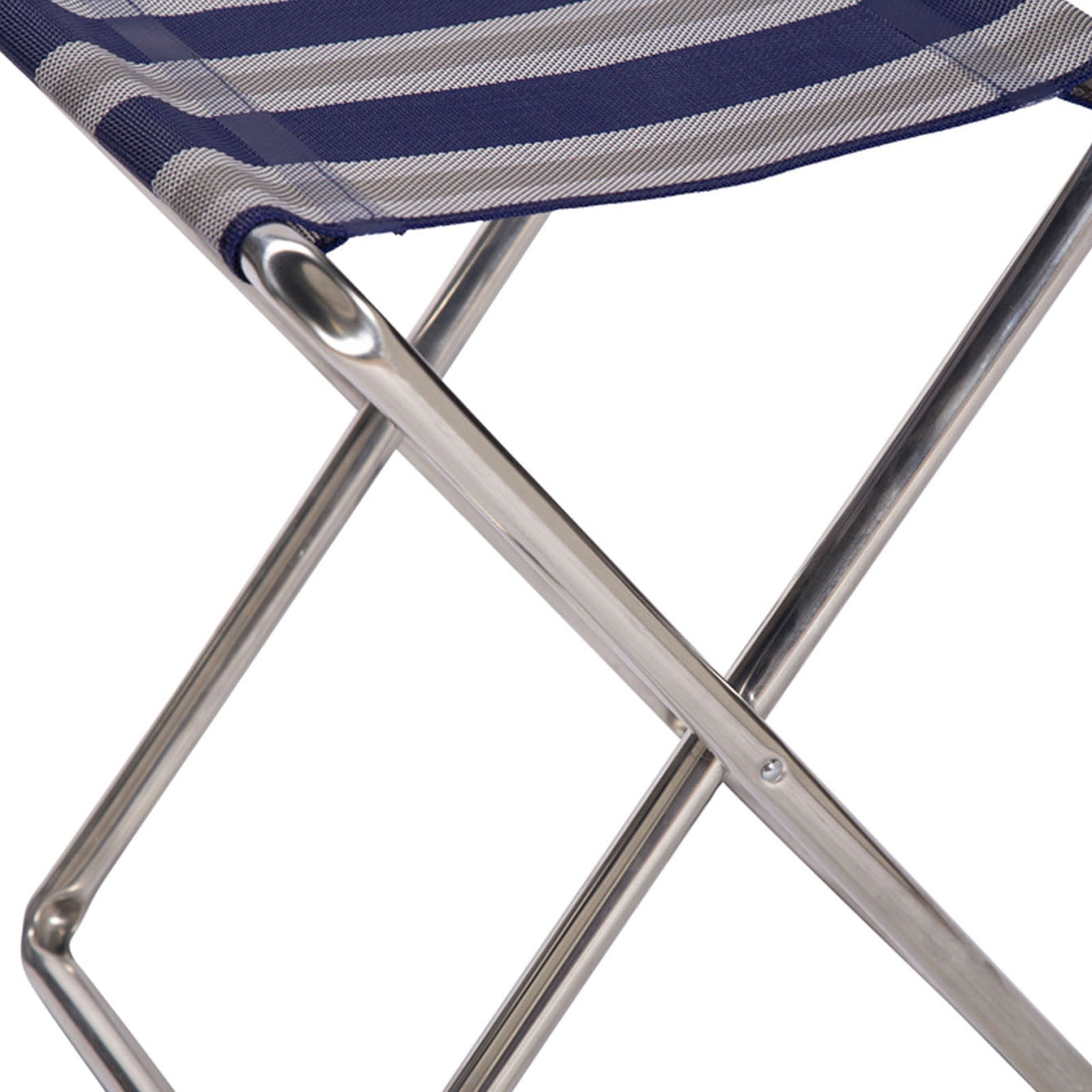 CRESPO Mini Camping Stool AL 301 Folding Stool Fishing Stool Seat Aluminium Light 90 kg