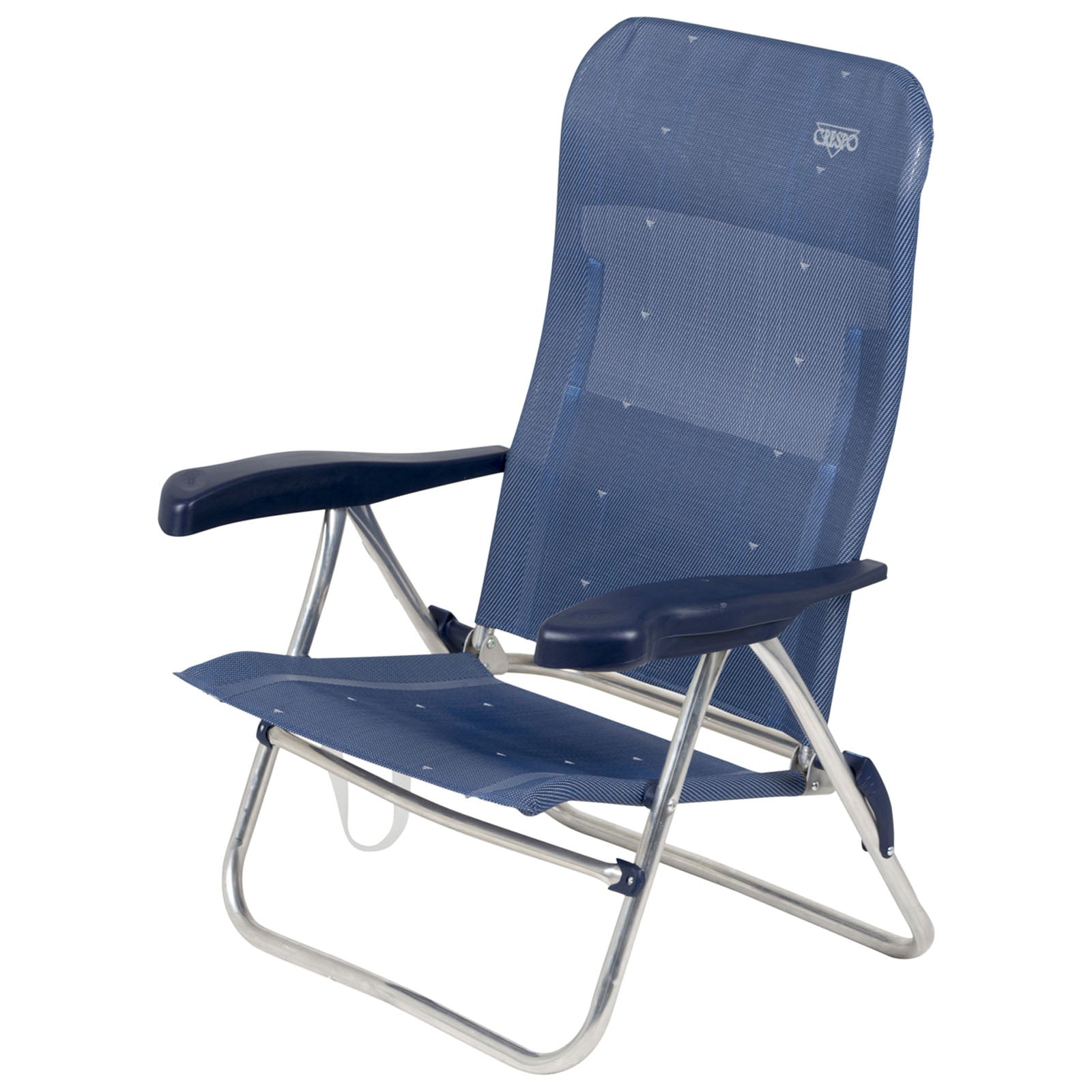 Chaise de plage CRESPO AL 205 chaise longue de jardin de camping chaise pliante pliable en aluminium
