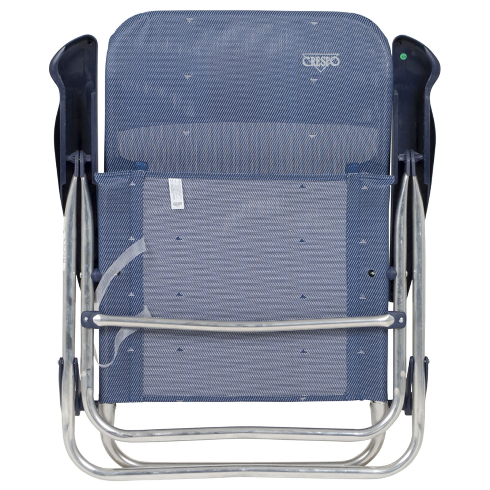 CRESPO beach chair AL 205 camping garden lounger chair folding chair foldable aluminum