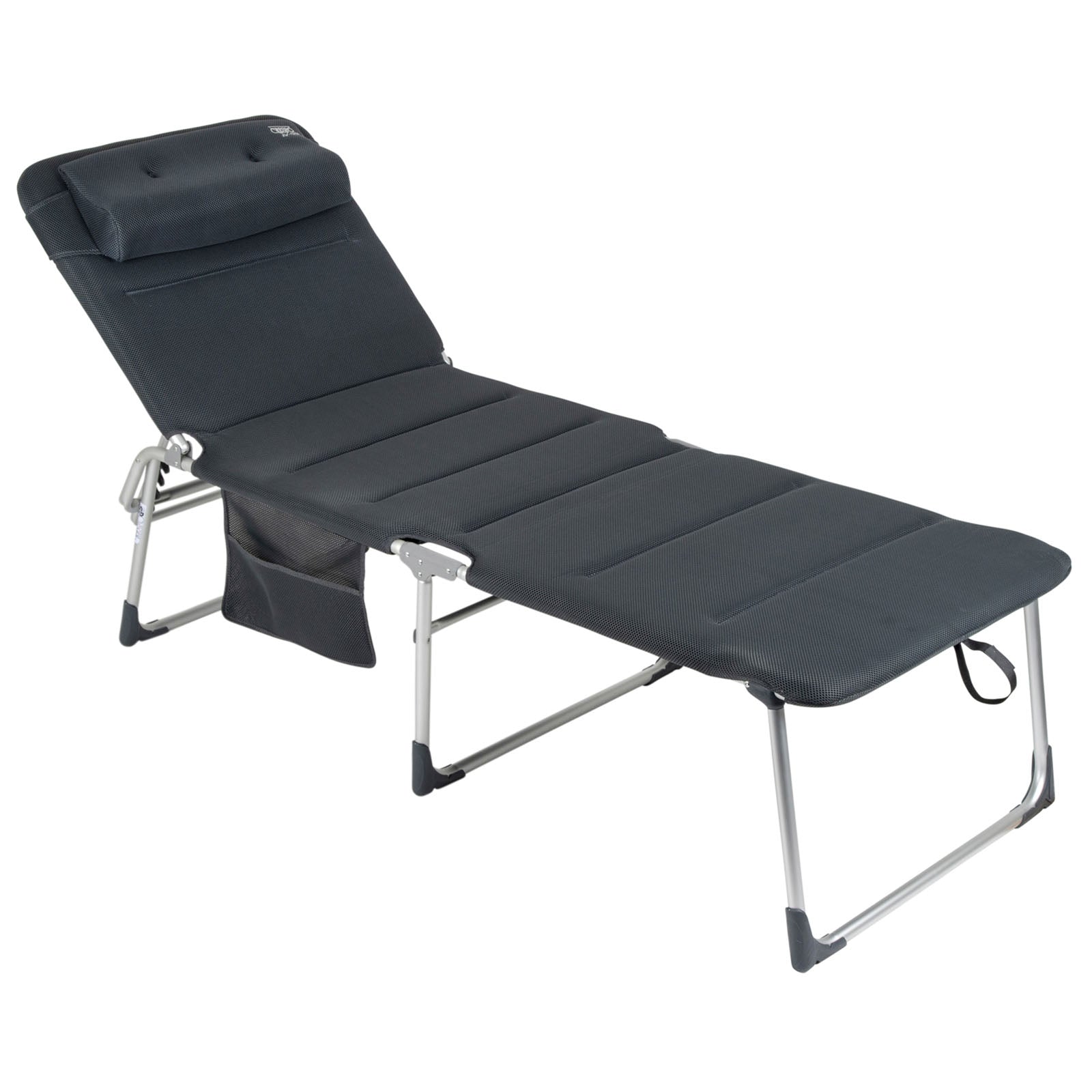 CRESPO sun lounger deck chair AA 363 Air Elite camping beach garden lounger aluminum