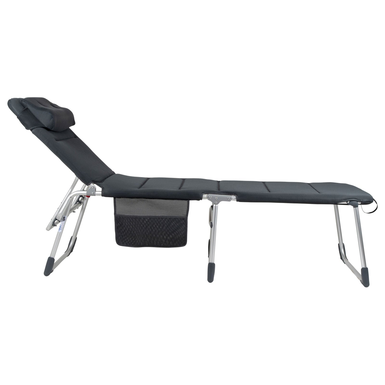 CRESPO sun lounger deck chair AA 363 Air Elite camping beach garden lounger aluminum