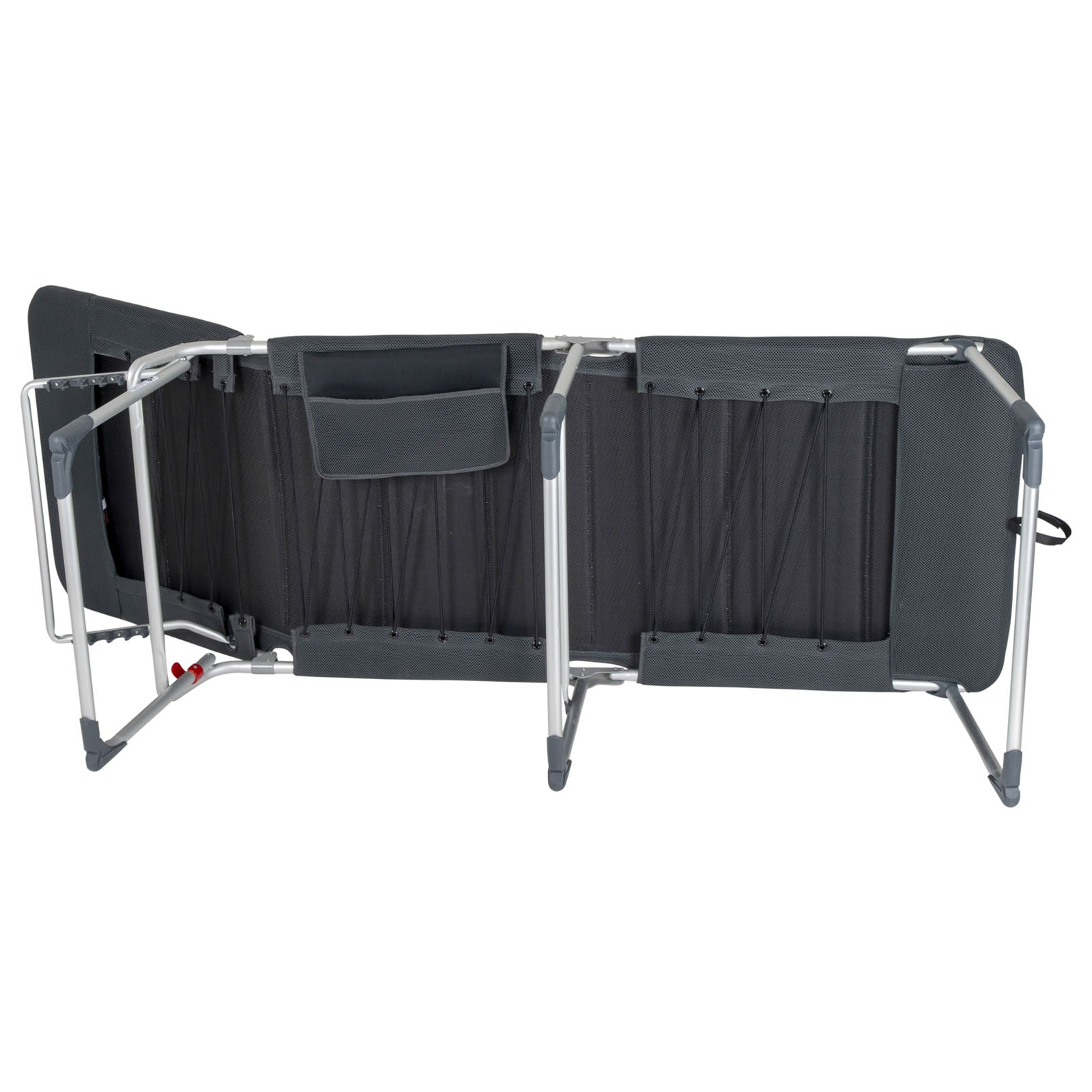 CRESPO sun lounger deck chair AA 363 Air Elite camping beach garden lounger aluminum