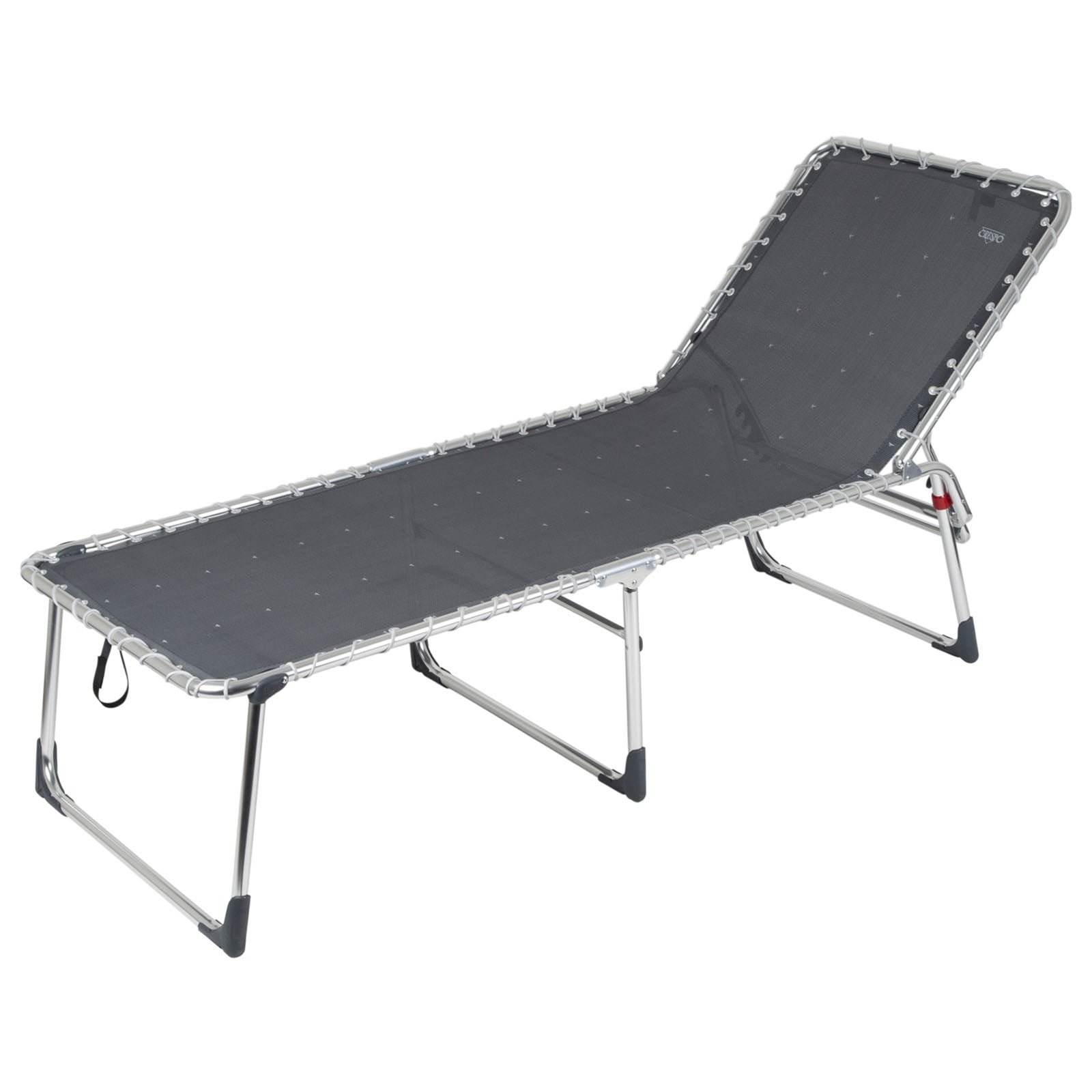 Chaise longue de jardin pliable CRESPO AL 364 en aluminium XL
