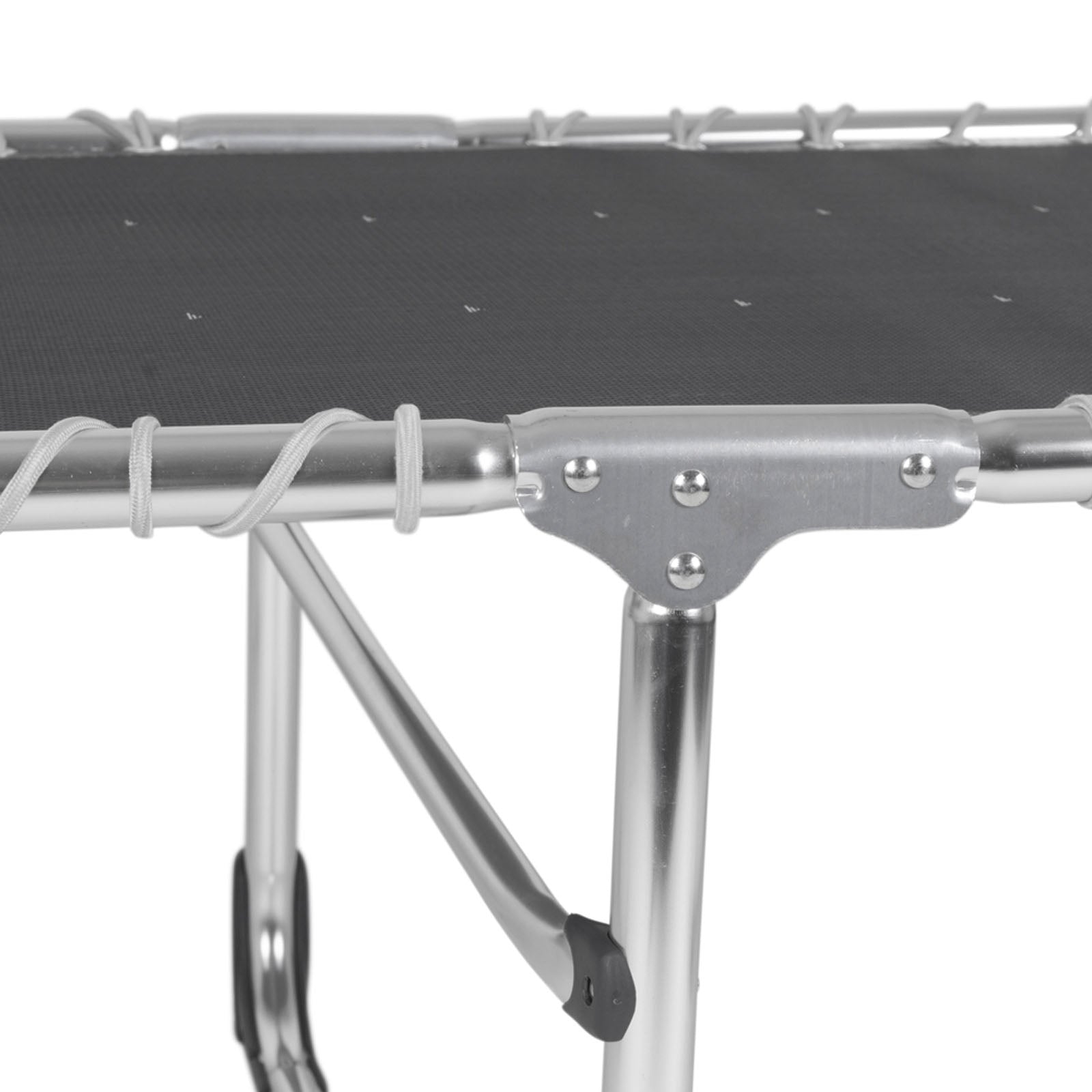 Chaise longue de jardin pliable CRESPO AL 364 en aluminium XL