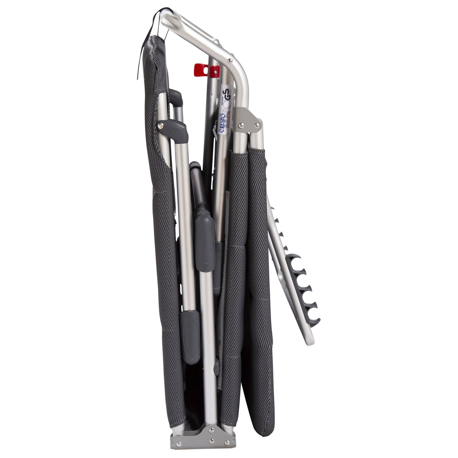 CRESPO Sonnenliege Liegestuhl AL 363 Deluxe Camping Garten Liege Klappbar Alu XL