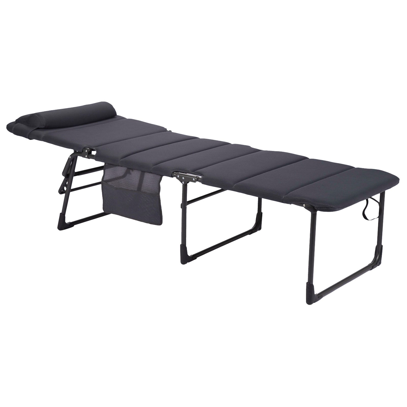 CRESPO Sonnenliege Liegestuhl AP363 XL Air Deluxe Camping Garten Liege Alu 140kg