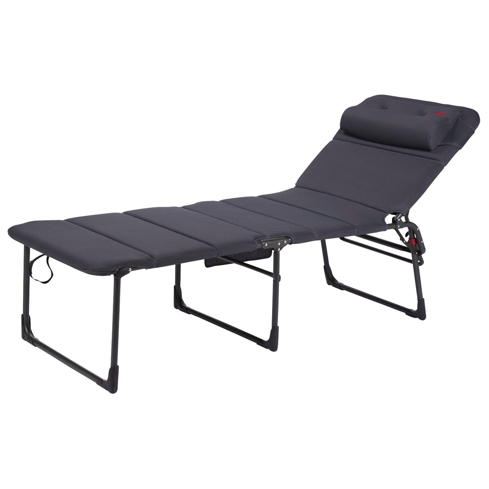 CRESPO sun lounger AP363 XL Air Deluxe camping garden lounger aluminum 140kg