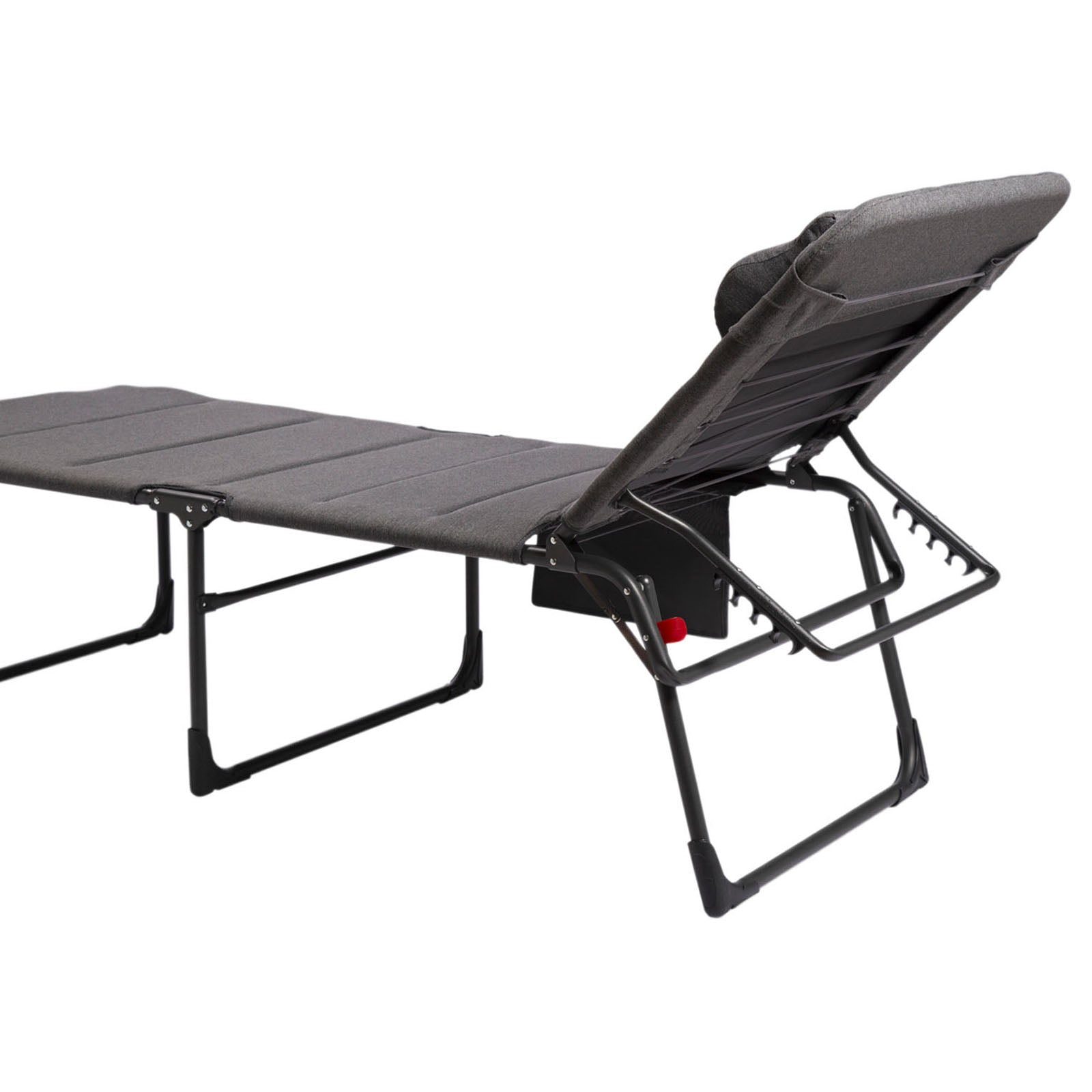 CRESPO sun lounger AP 363 XL Tex Supreme camping beach lounger aluminum