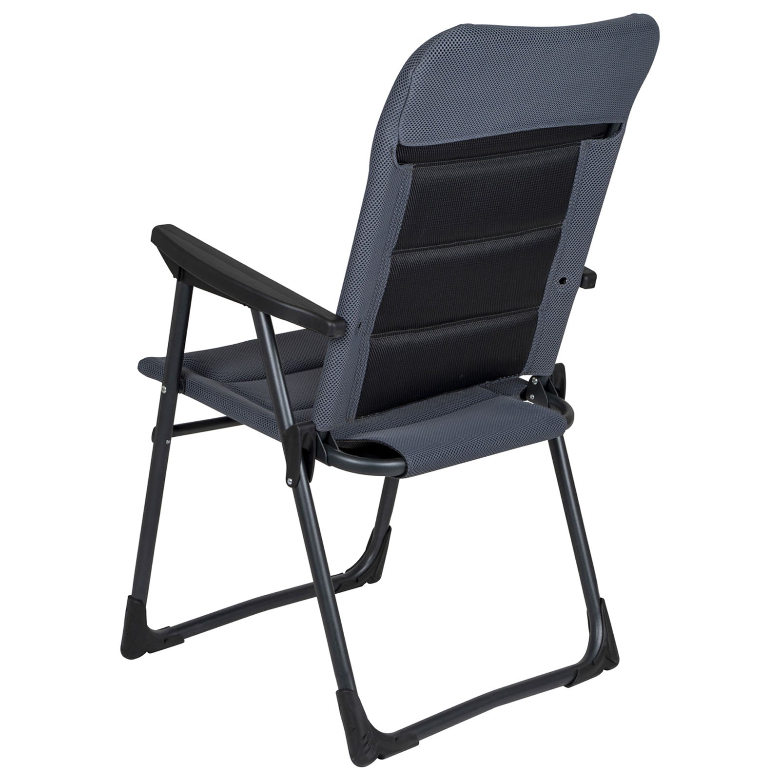 Chaise de camping CRESPO AP 218 Air Deluxe Chaise longue de jardin pliante en aluminium