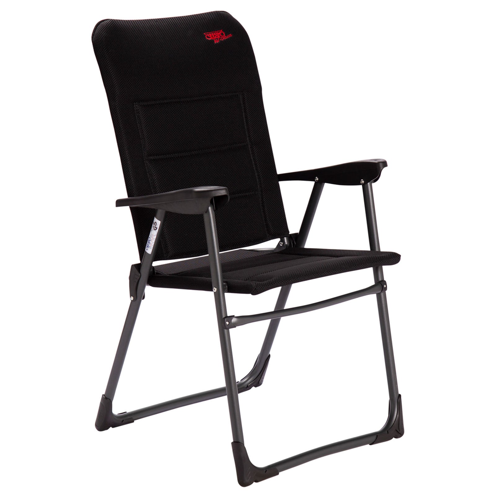 Chaise de camping CRESPO AP 218 Air Deluxe Chaise longue de jardin pliante en aluminium
