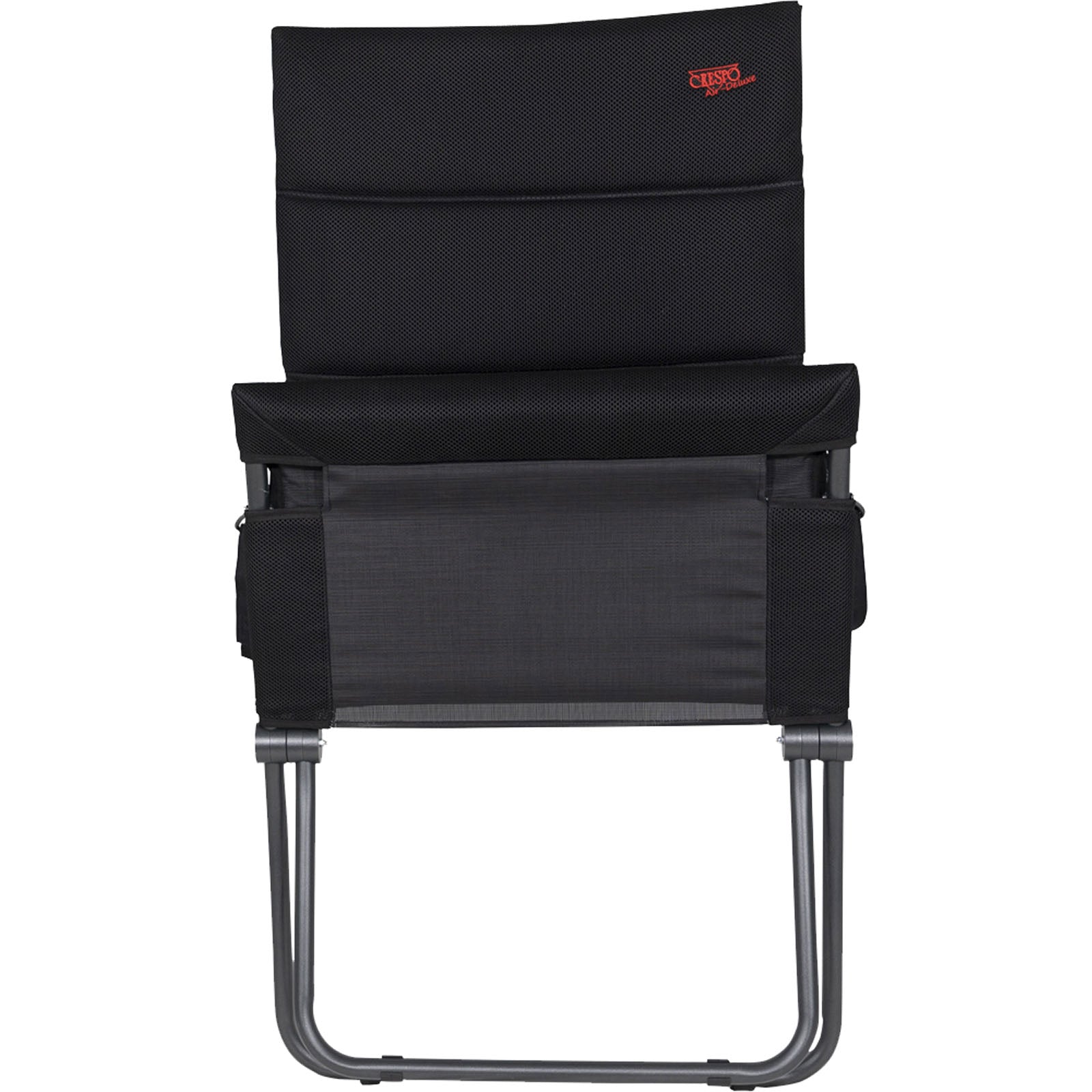 Chaise de camping CRESPO AP 263 Air Deluxe, chaise longue de jardin pliante en aluminium
