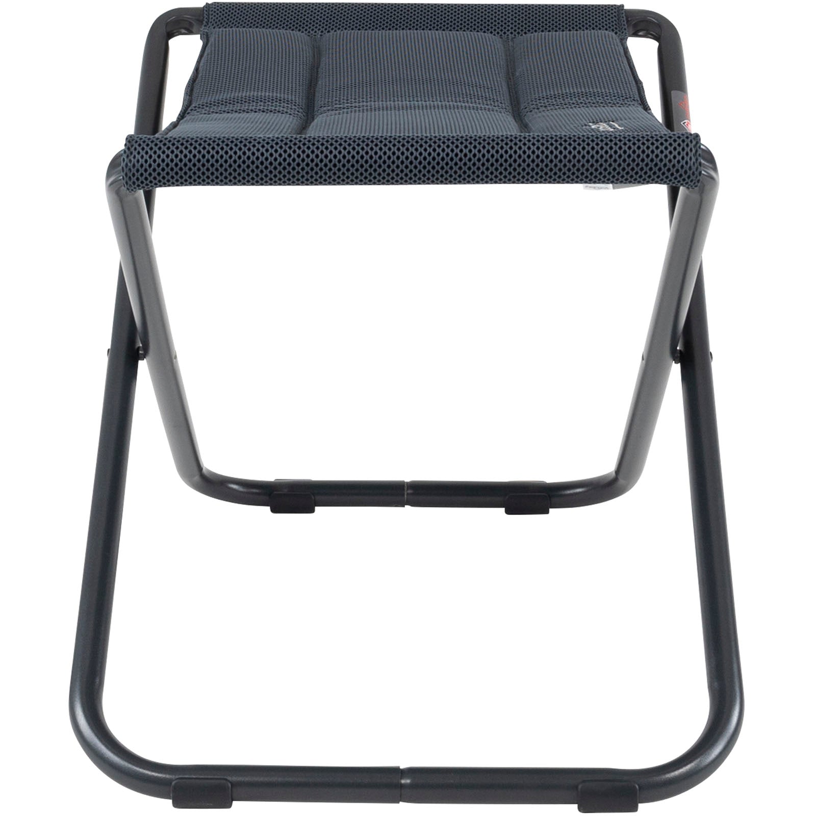 CRESPO Falthocker AP306 Air Deluxe Camping Klapphocker Angel Hocker Polster Alu