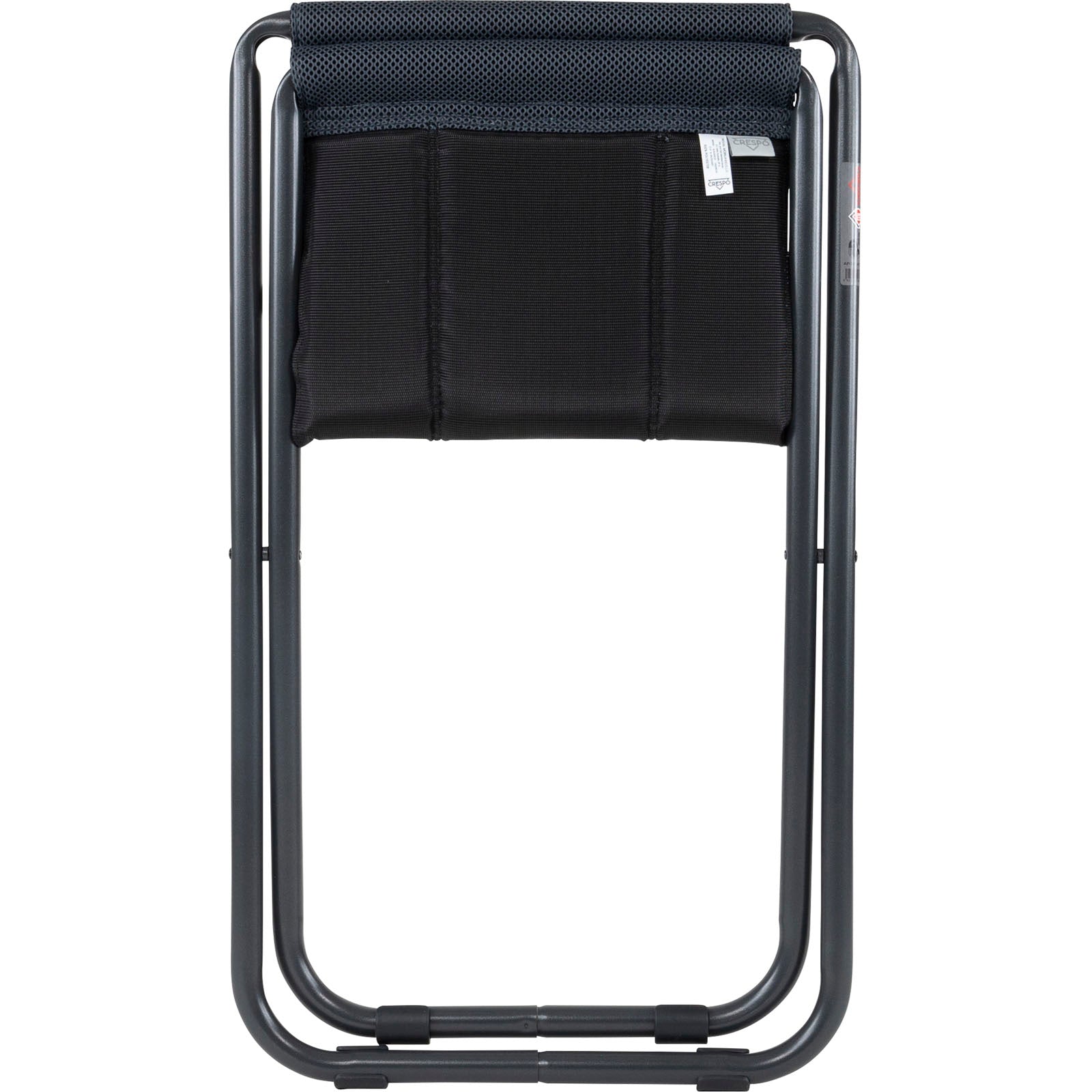 Tabouret pliant CRESPO AP306 Air Deluxe, tabouret de camping pliant, tabouret de pêche rembourré en aluminium