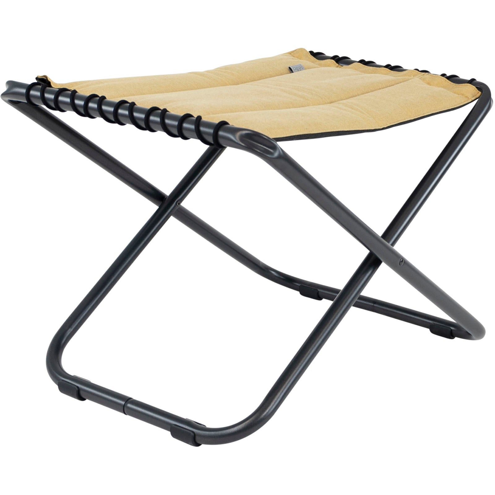 CRESPO Falthocker AP306 TexComfort Camping Klapphocker Angel Hocker Polster Alu