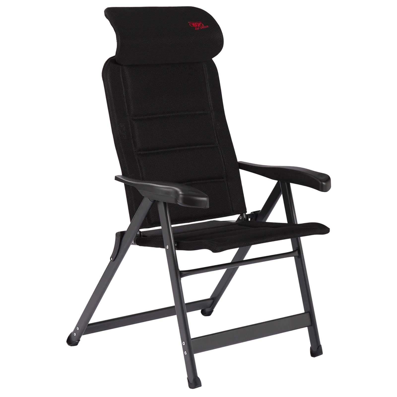 CRESPO Garden Chair AP 235 Air Deluxe Compact Camping Lounger Chair Folding Chair Alu