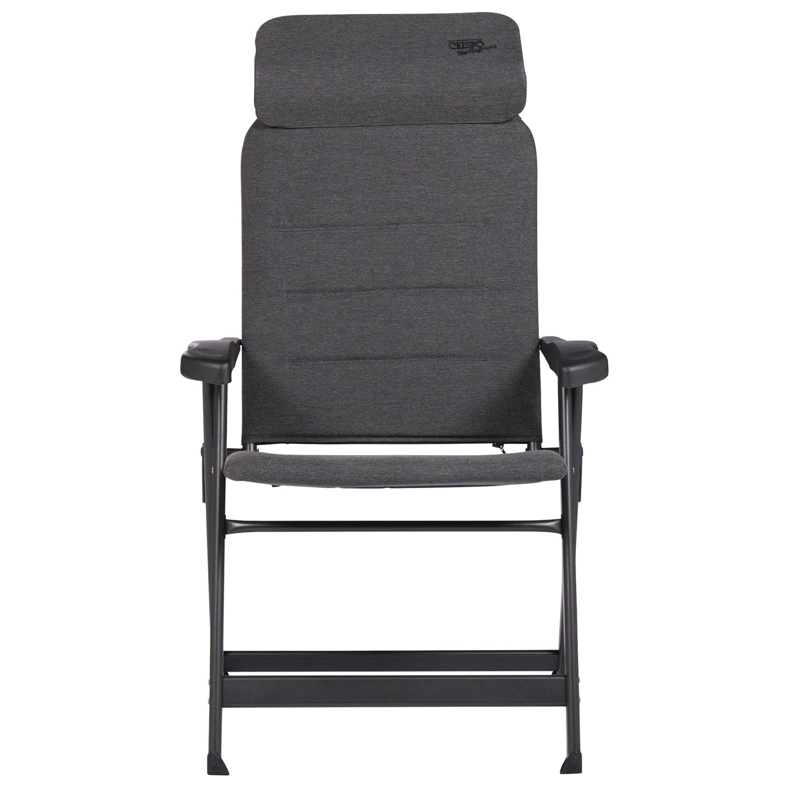 CRESPO Campingstuhl AP237 Tex Supreme Compact Klappstuhl Liege Stuhl Faltbar Alu