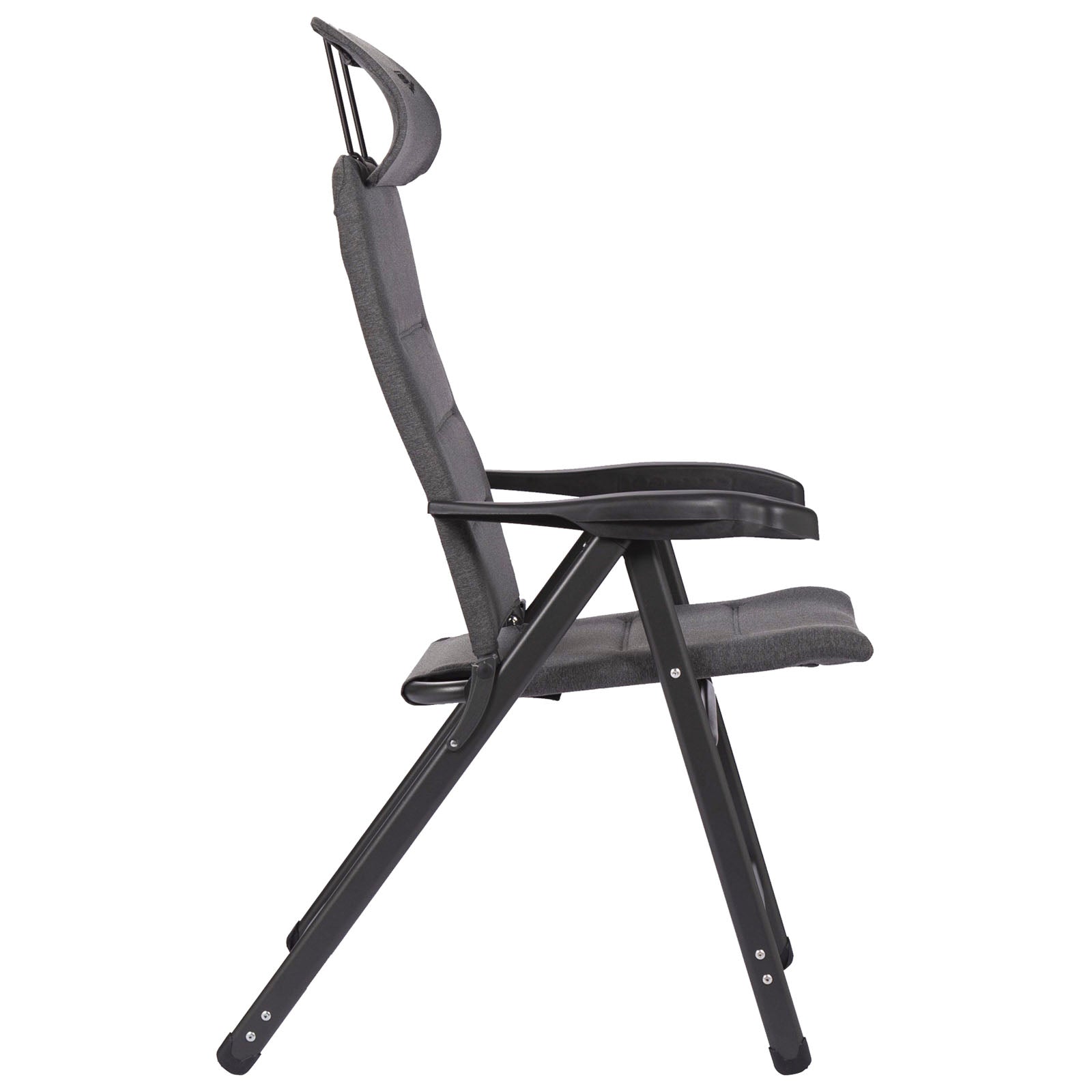 CRESPO Campingstuhl AP237 Tex Supreme Compact Klappstuhl Liege Stuhl Faltbar Alu