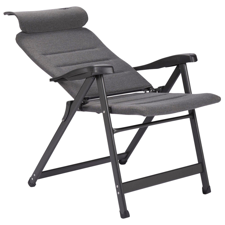 CRESPO Campingstuhl AP237 Tex Supreme Compact Klappstuhl Liege Stuhl Faltbar Alu