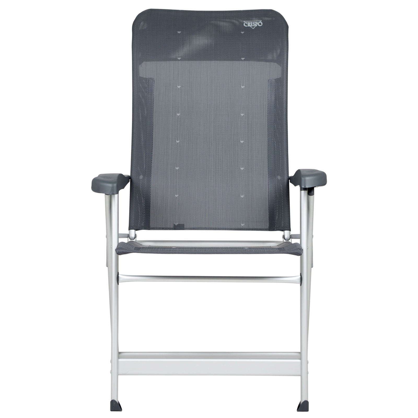 Chaise de jardin CRESPO AL 237 - Chaise longue de camping et de jardin, pliable, en aluminium, 140 kg