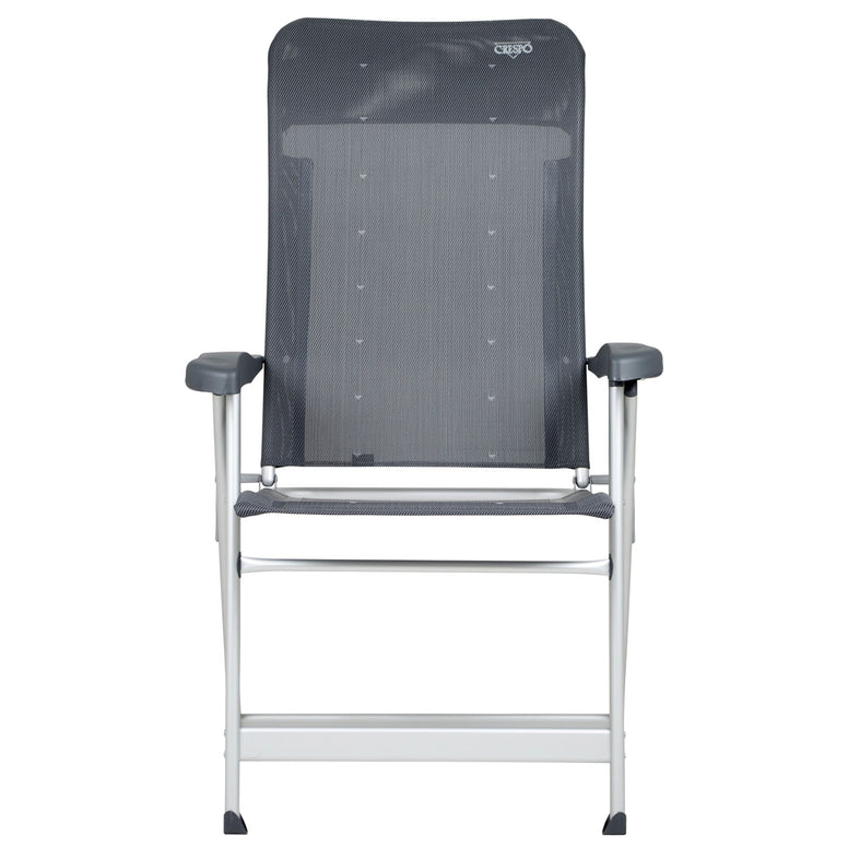Chaise de jardin CRESPO AL 237 Camping Relax Chaise longue de jardin Chaise pliante Aluminium 140 kg
