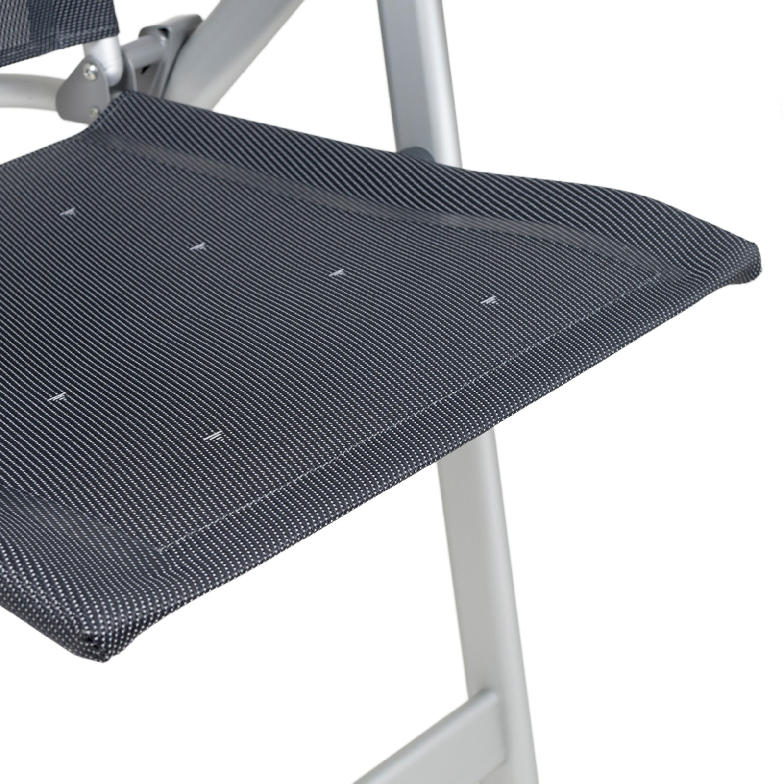 CRESPO Gartenstuhl AL 237 Camping Relax Garten Liege Stuhl Klappstuhl Alu 140 kg