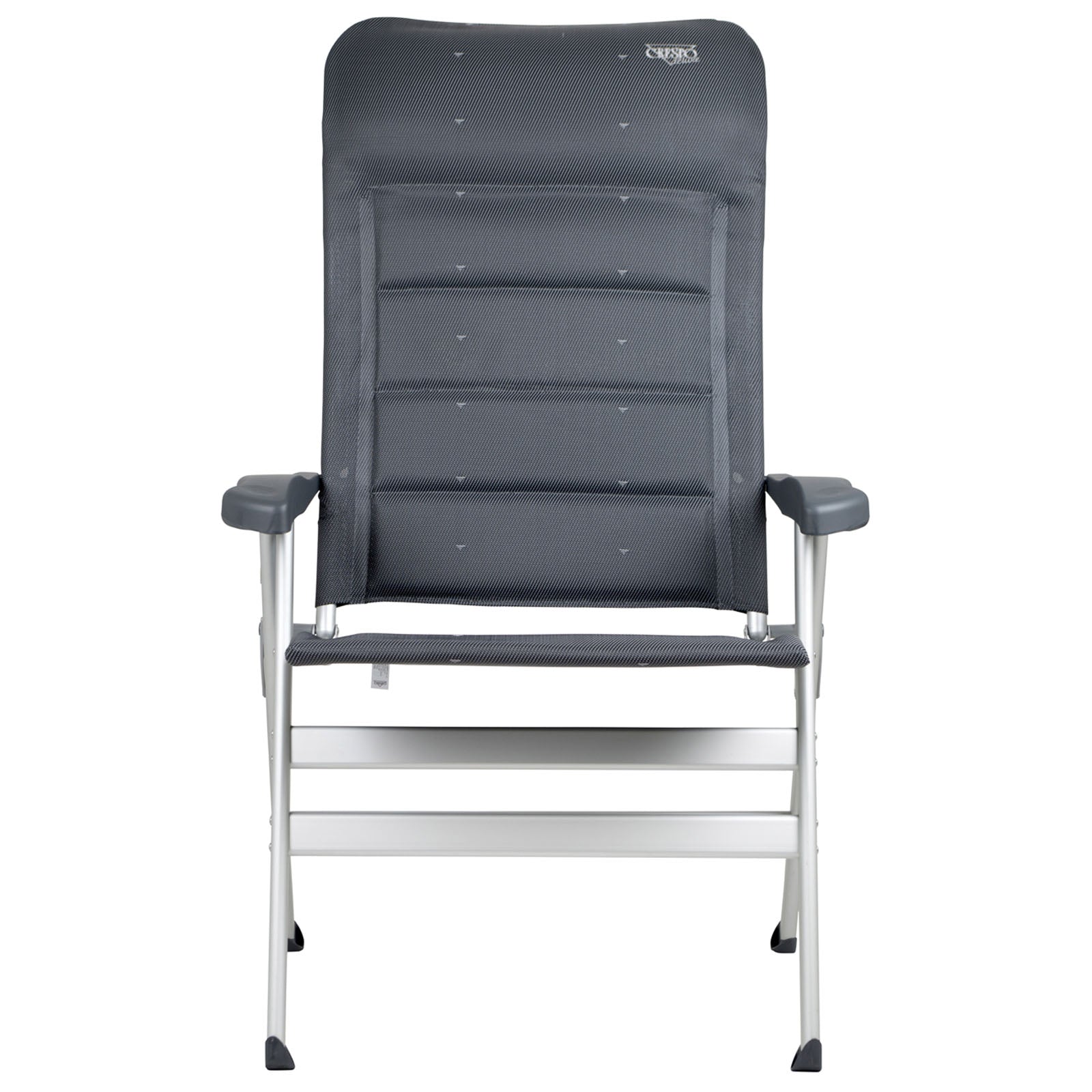 Chaise de camping CRESPO AL 238 XL Deluxe Chaise pliante Chaise longue pliable en aluminium 200 kg