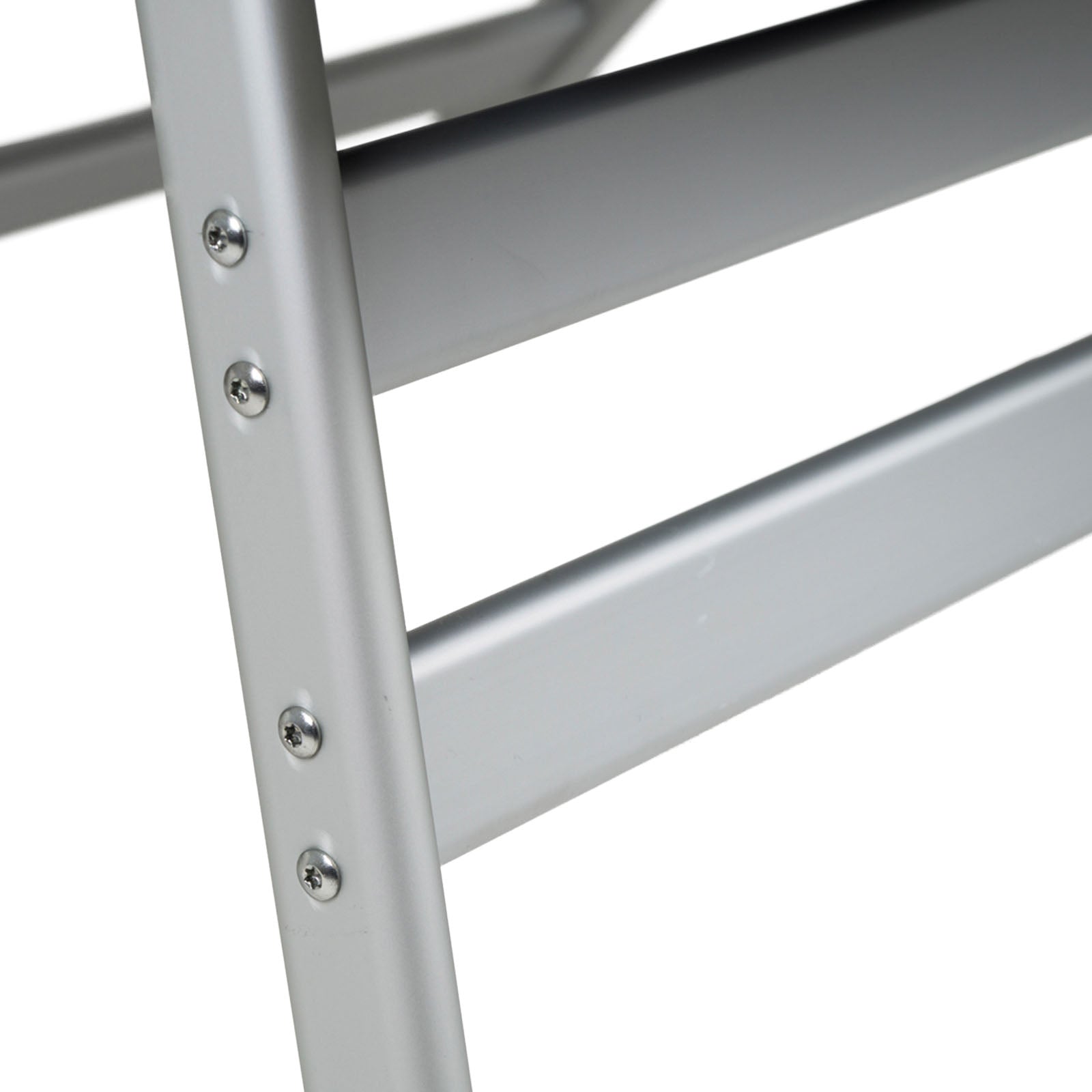 Chaise de camping CRESPO AL 238 XL Deluxe Chaise pliante Chaise longue pliable en aluminium 200 kg