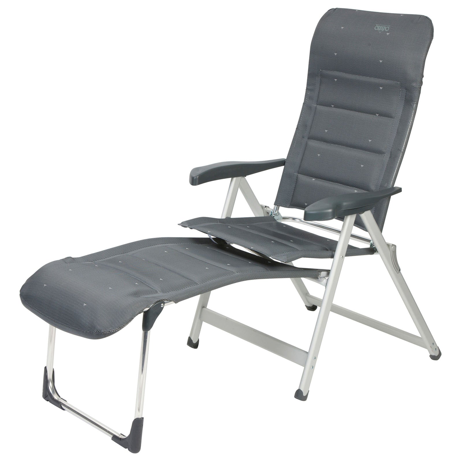 Repose-pieds CRESPO R 215 40 Repose-pieds Deluxe Chaise de camping Chaise pliante Chaise pliante Aluminium