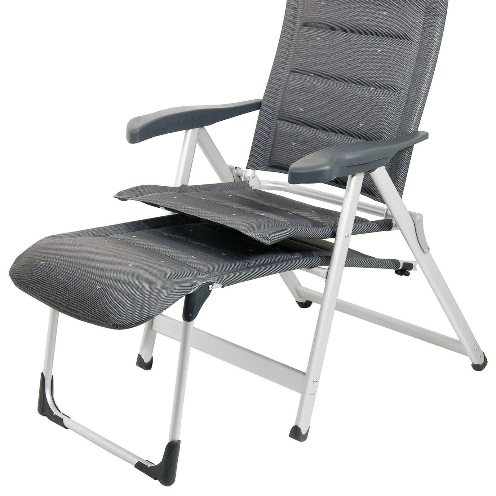 Repose-pieds CRESPO R 215 40 Repose-pieds Deluxe Chaise de camping Chaise pliante Chaise pliante Aluminium